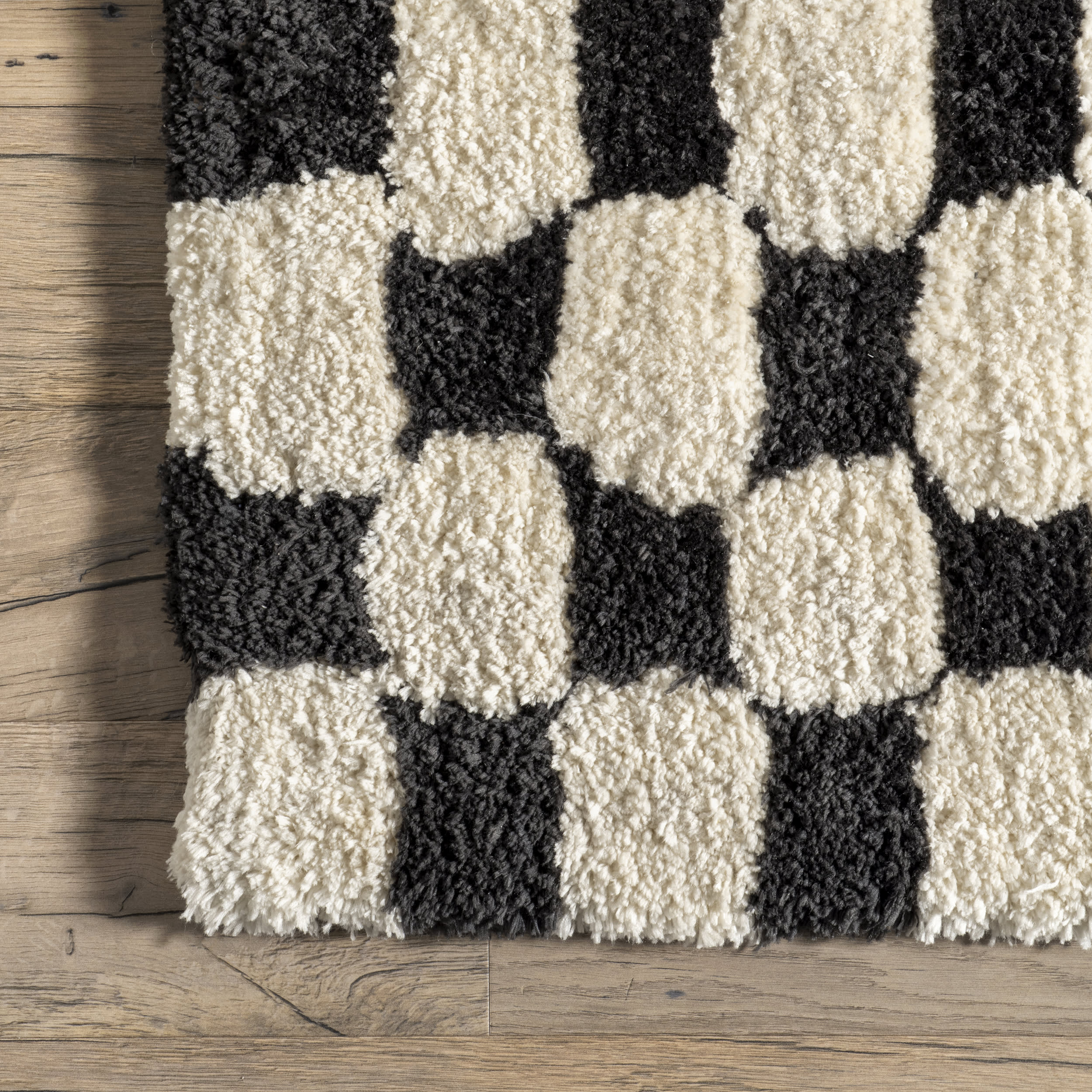 Cheryl Modern Shag Rug | Ivory - Image 3