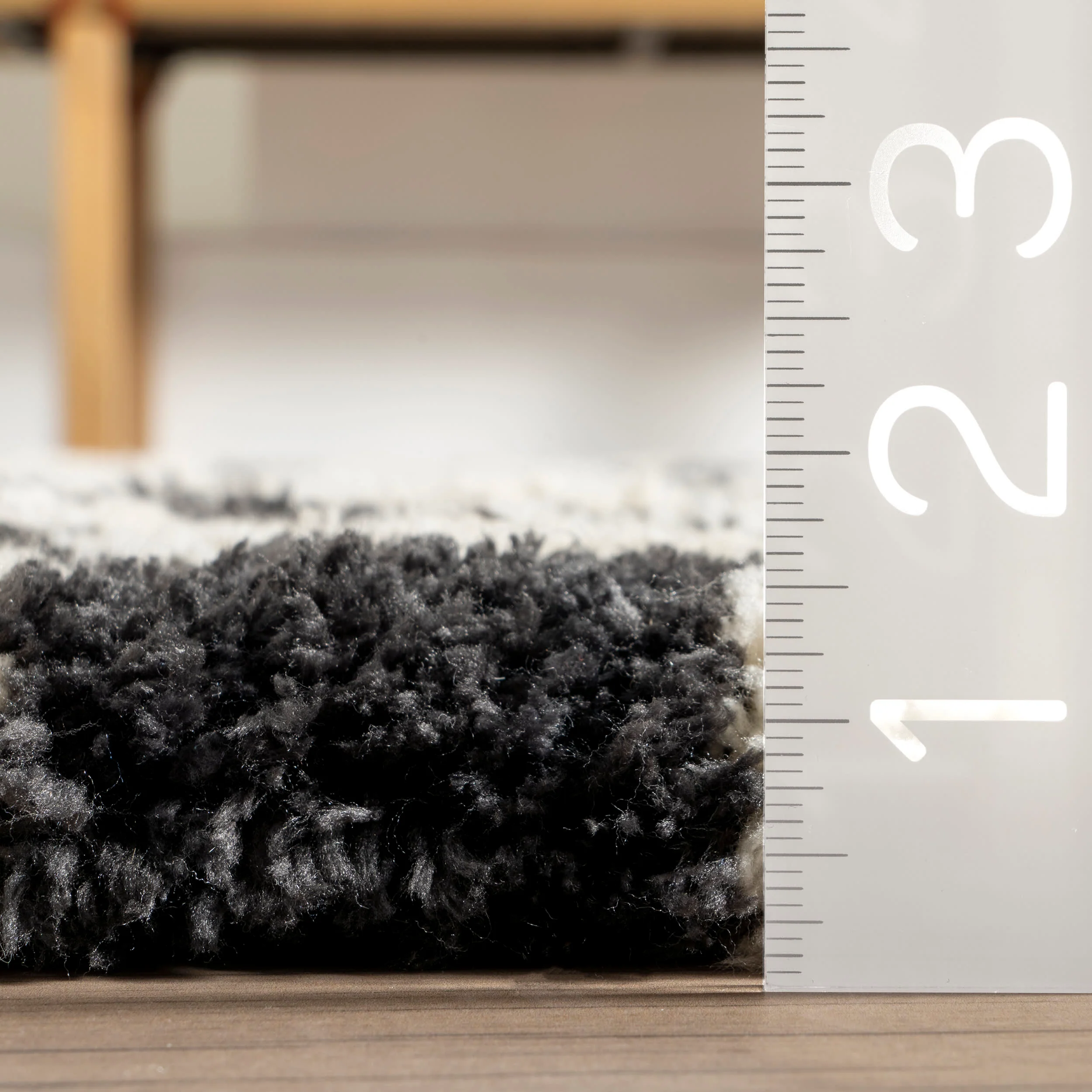 Cheryl Modern Shag Rug | Ivory - Image 5