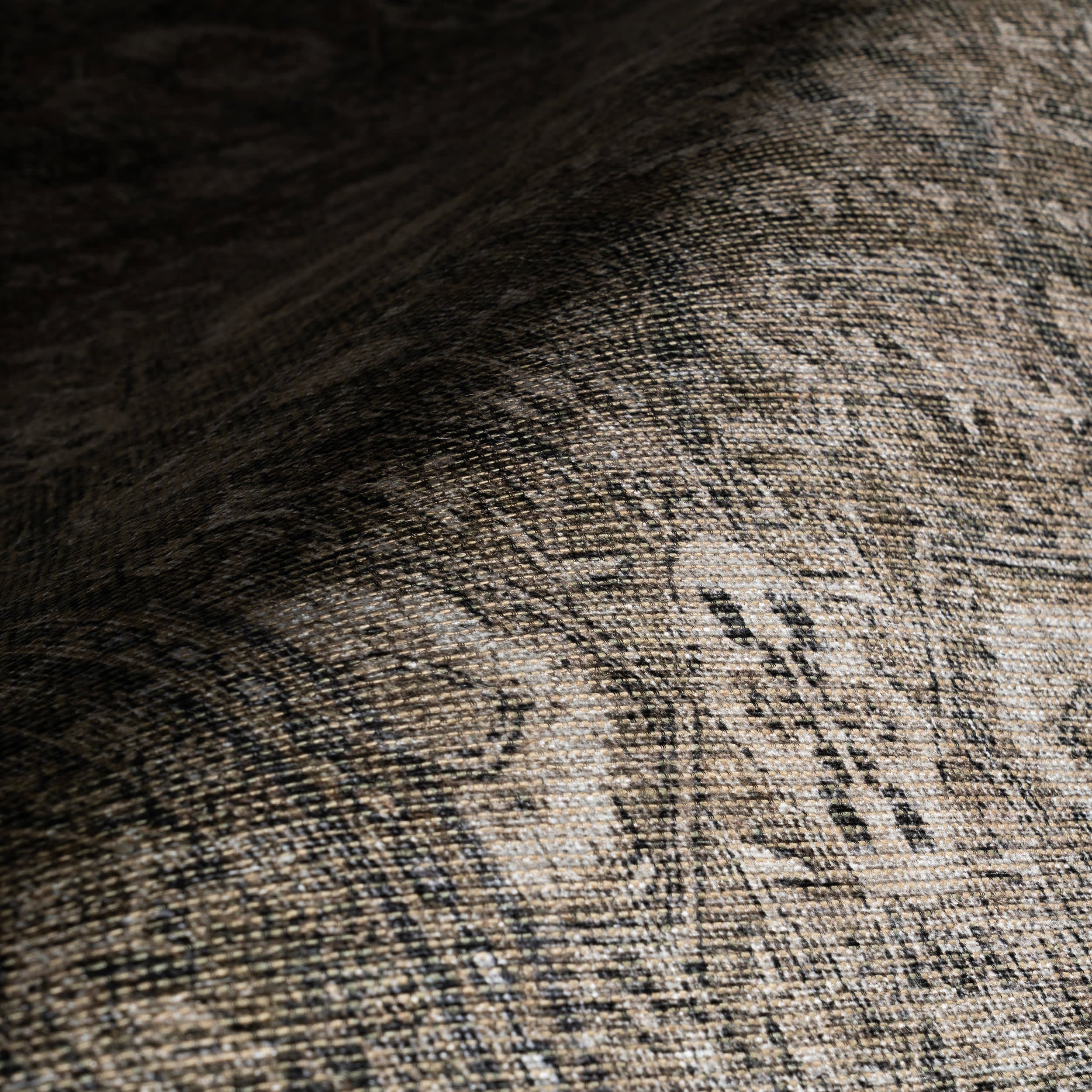 Chester Antiqued Jute-Blend Rug | Green - Image 3