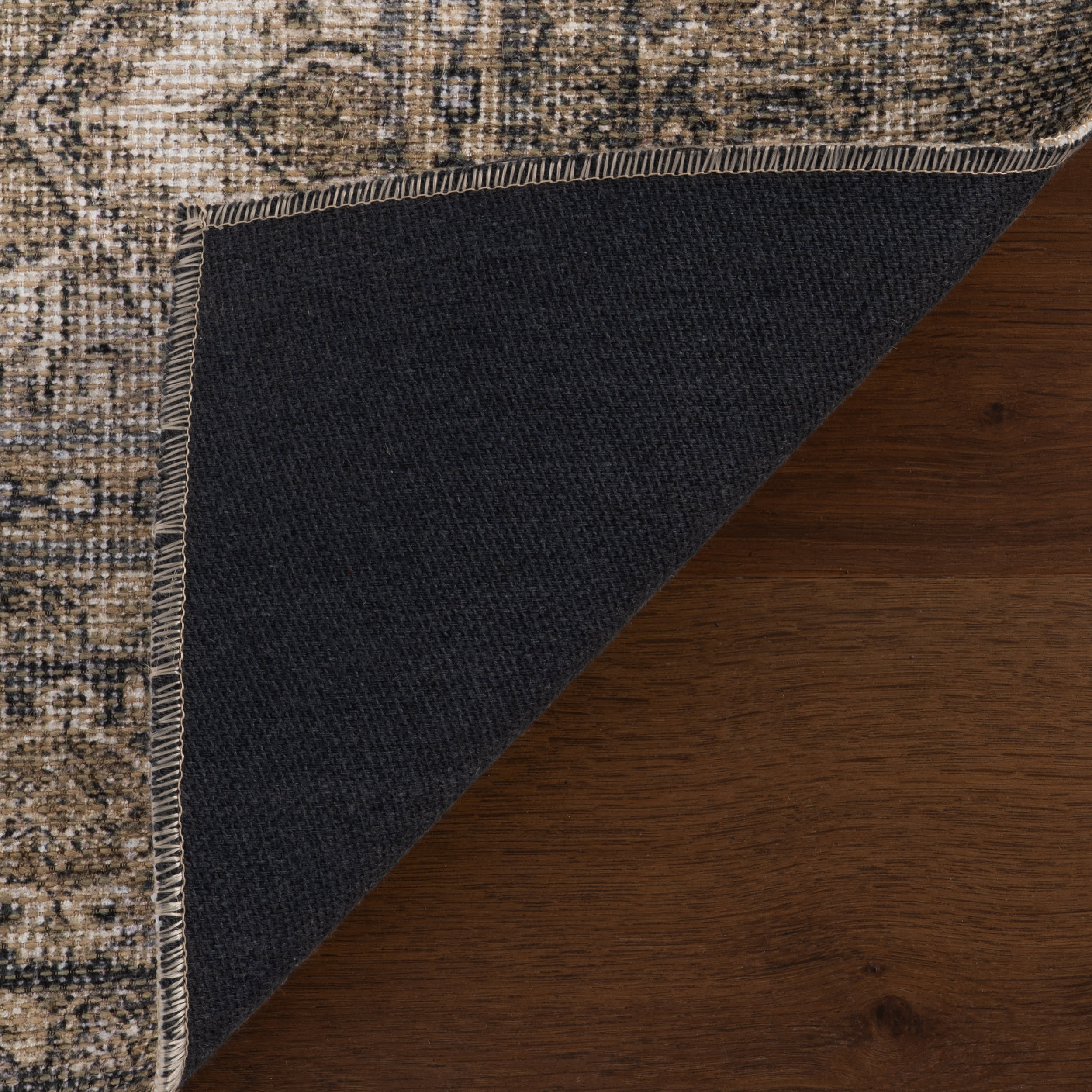 Chester Antiqued Jute-Blend Rug | Green - Image 6