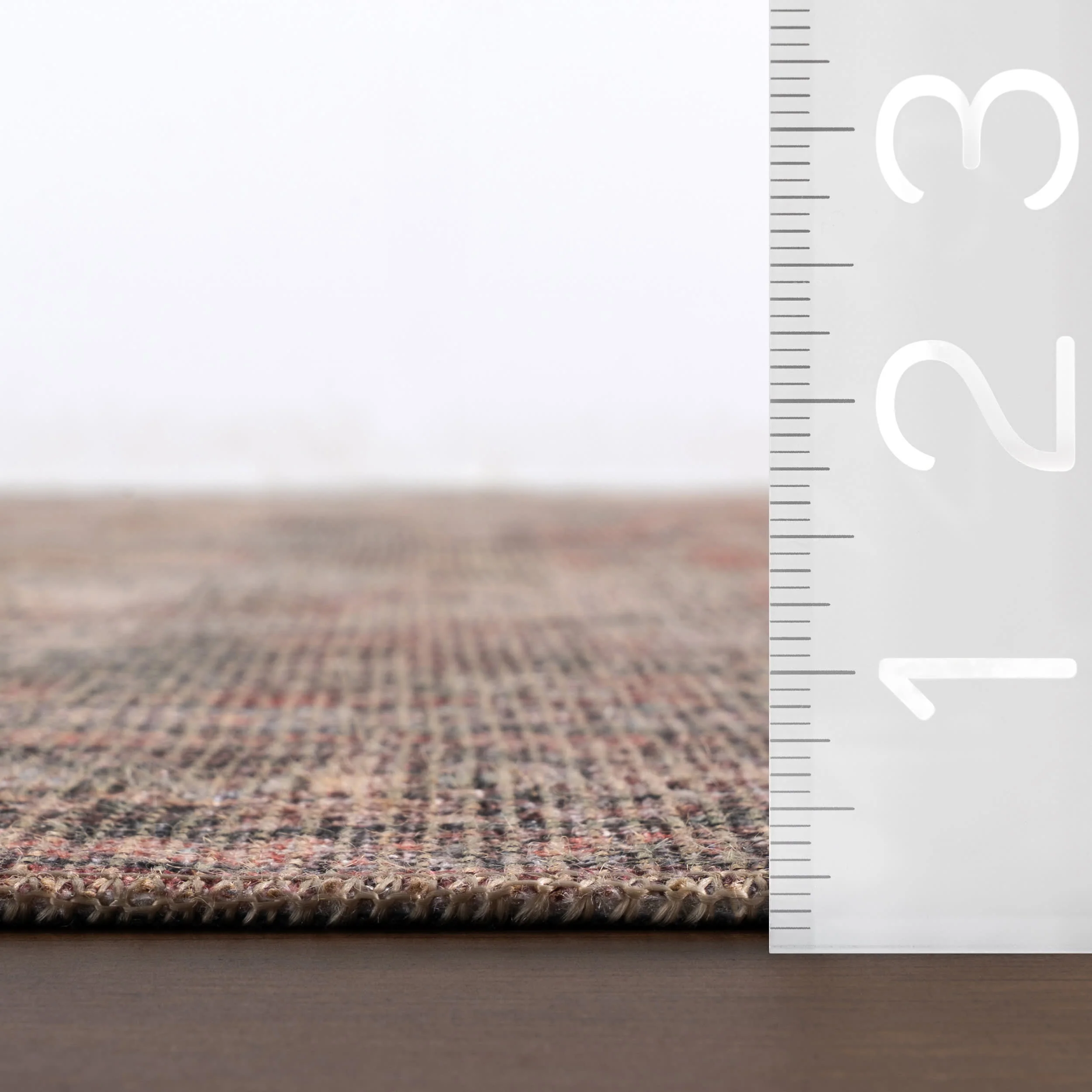 Chester Antiqued Jute-Blend Rug | Multicolor - Image 6
