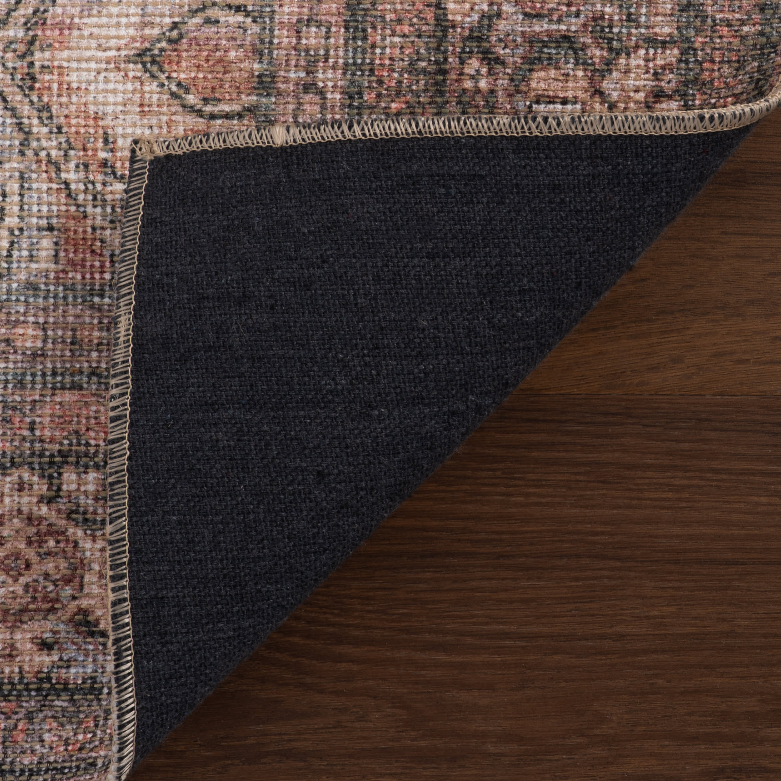 Chester Antiqued Jute-Blend Rug | Multicolor - Image 8
