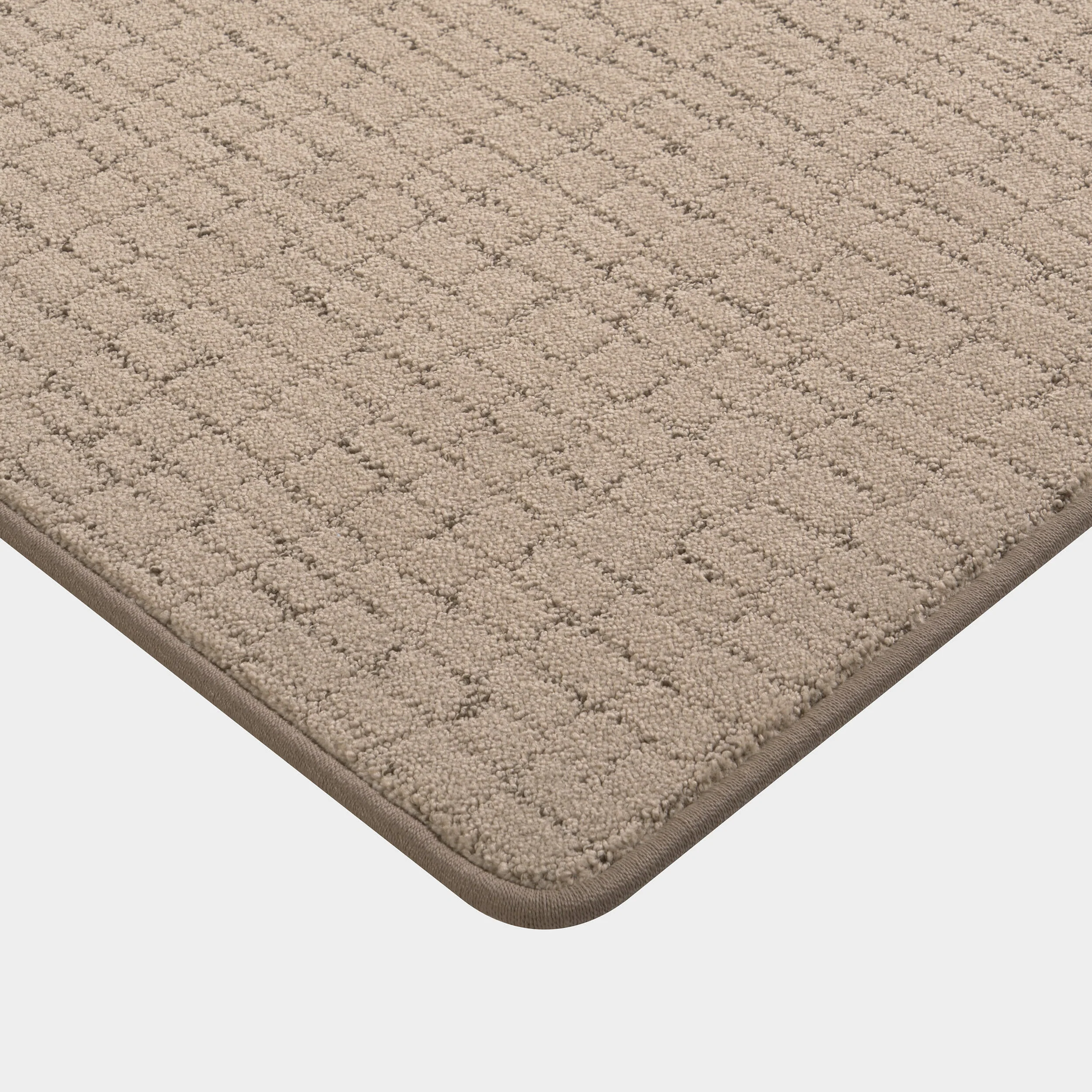 Chickadee Checked Custom Rug | Brown - Image 2