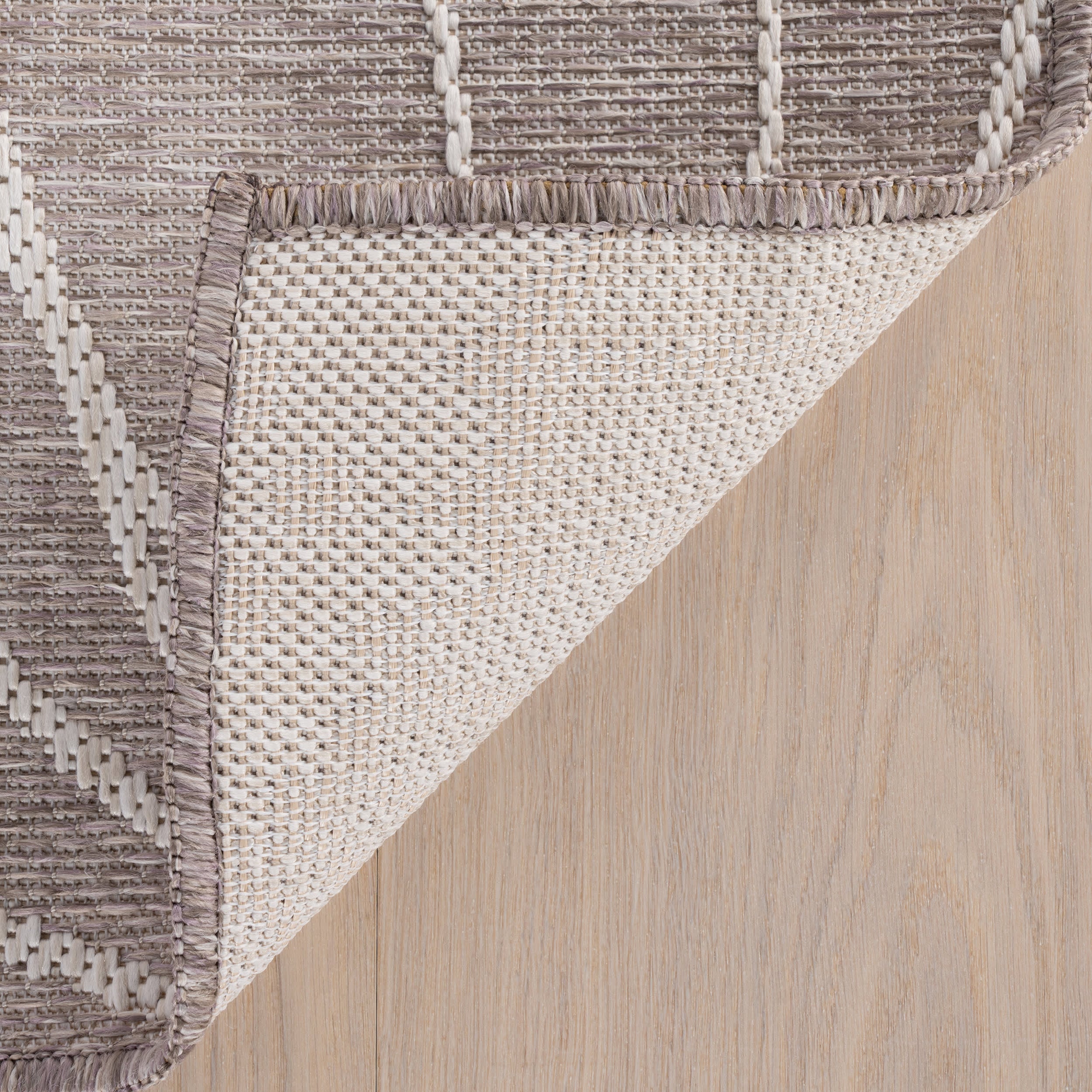 Chroma Modern Floral Indoor/Outdoor Rug | Grey - Image 8