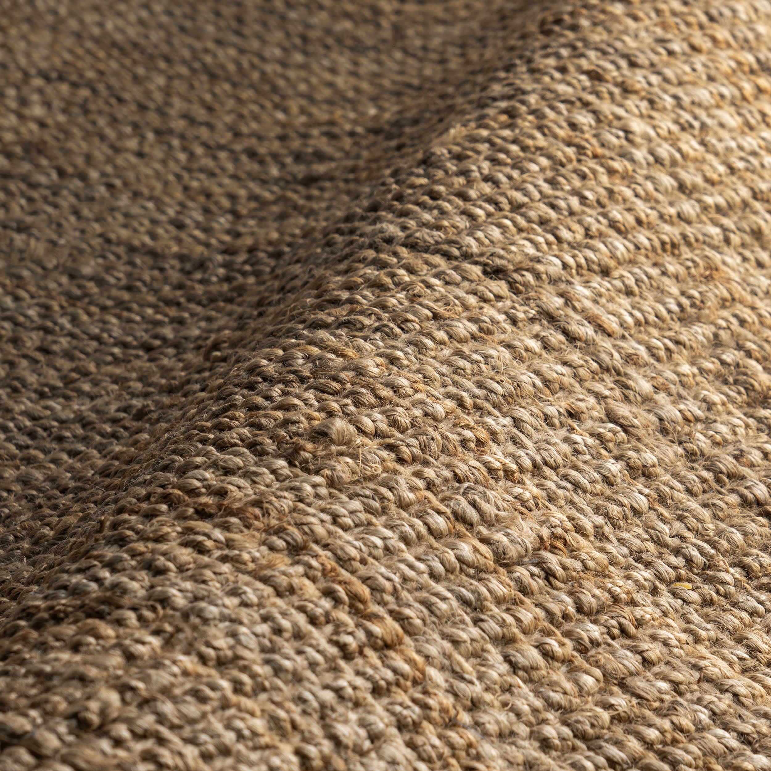 Chunky Jute Tasseled Rug | Natural - Image 3