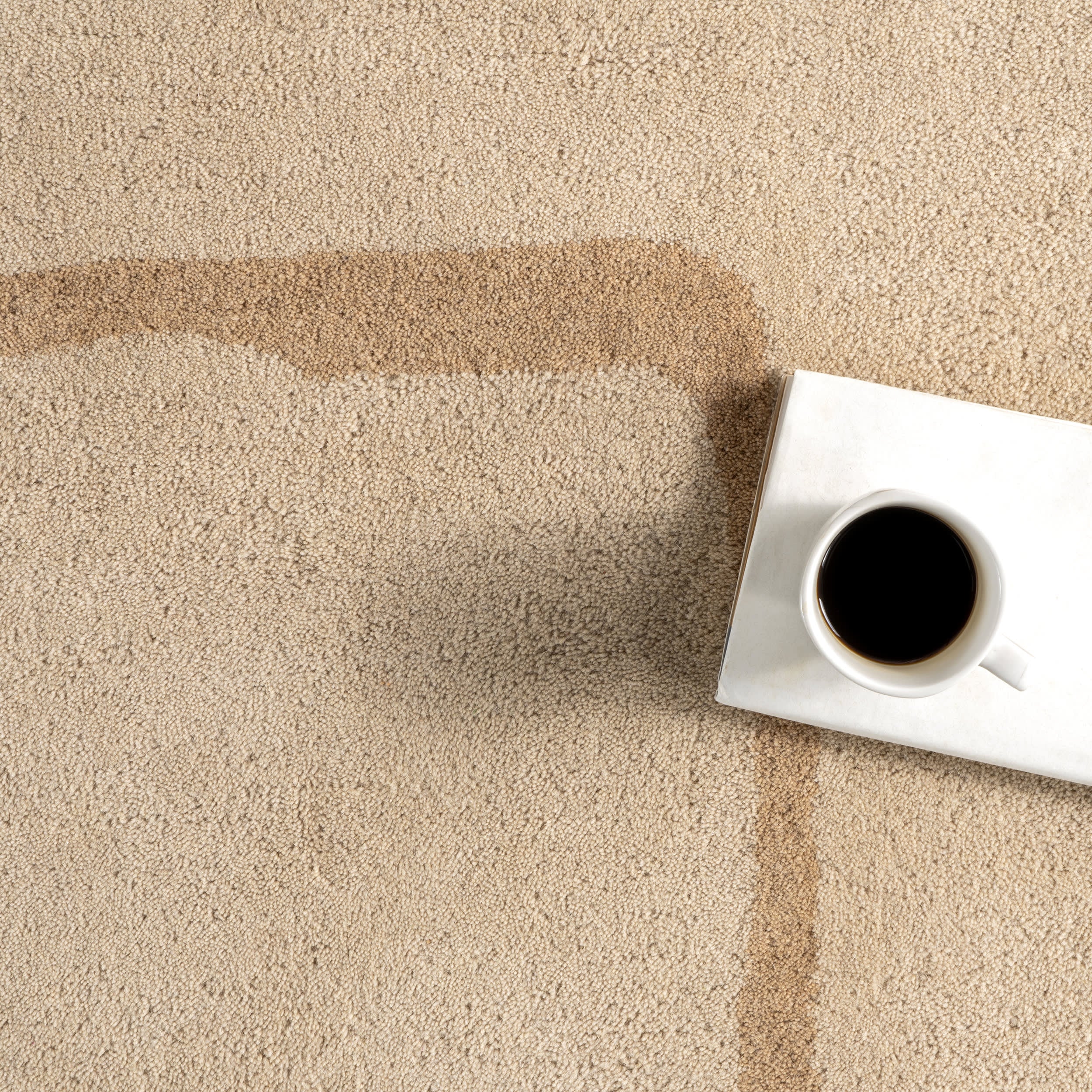 Churia Bordered Wool Rug | Taupe - Image 7