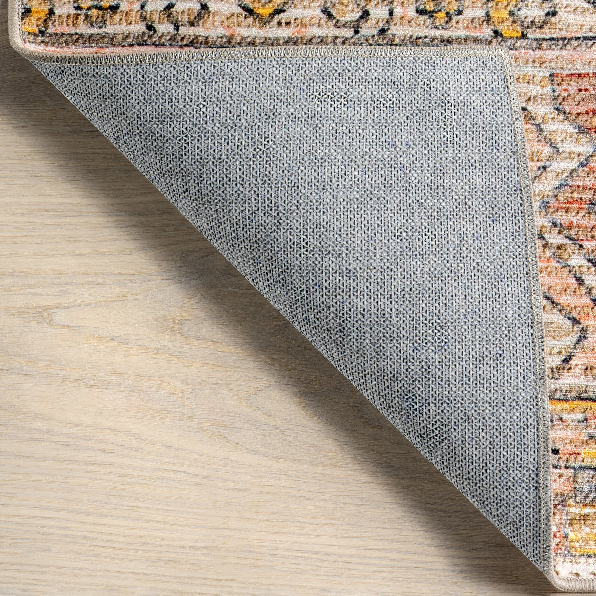 Cielo Abstract Spill Proof Washable Rug | Multicolor - Image 7