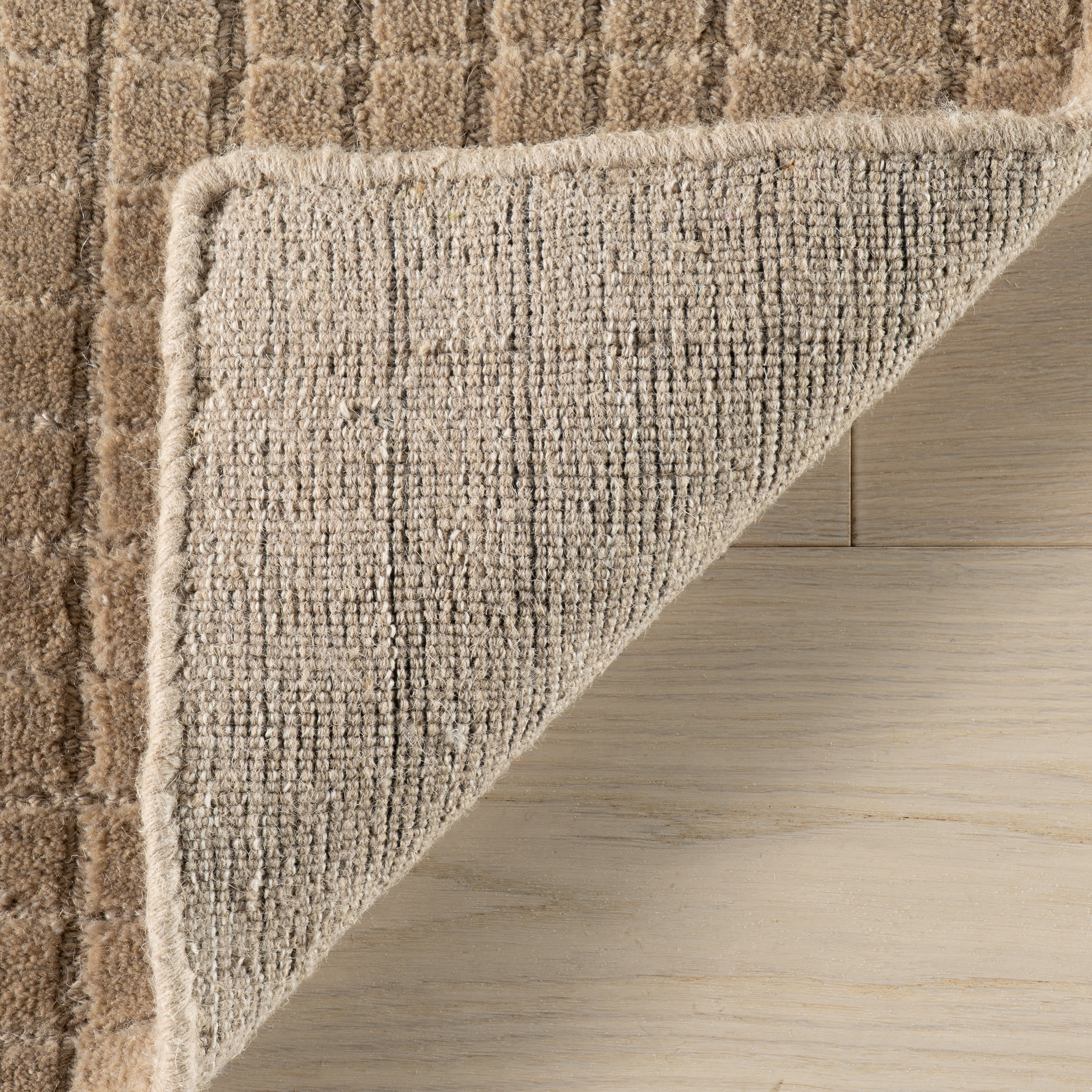Cinnara Moroccan Striped Rug | Beige - Image 7