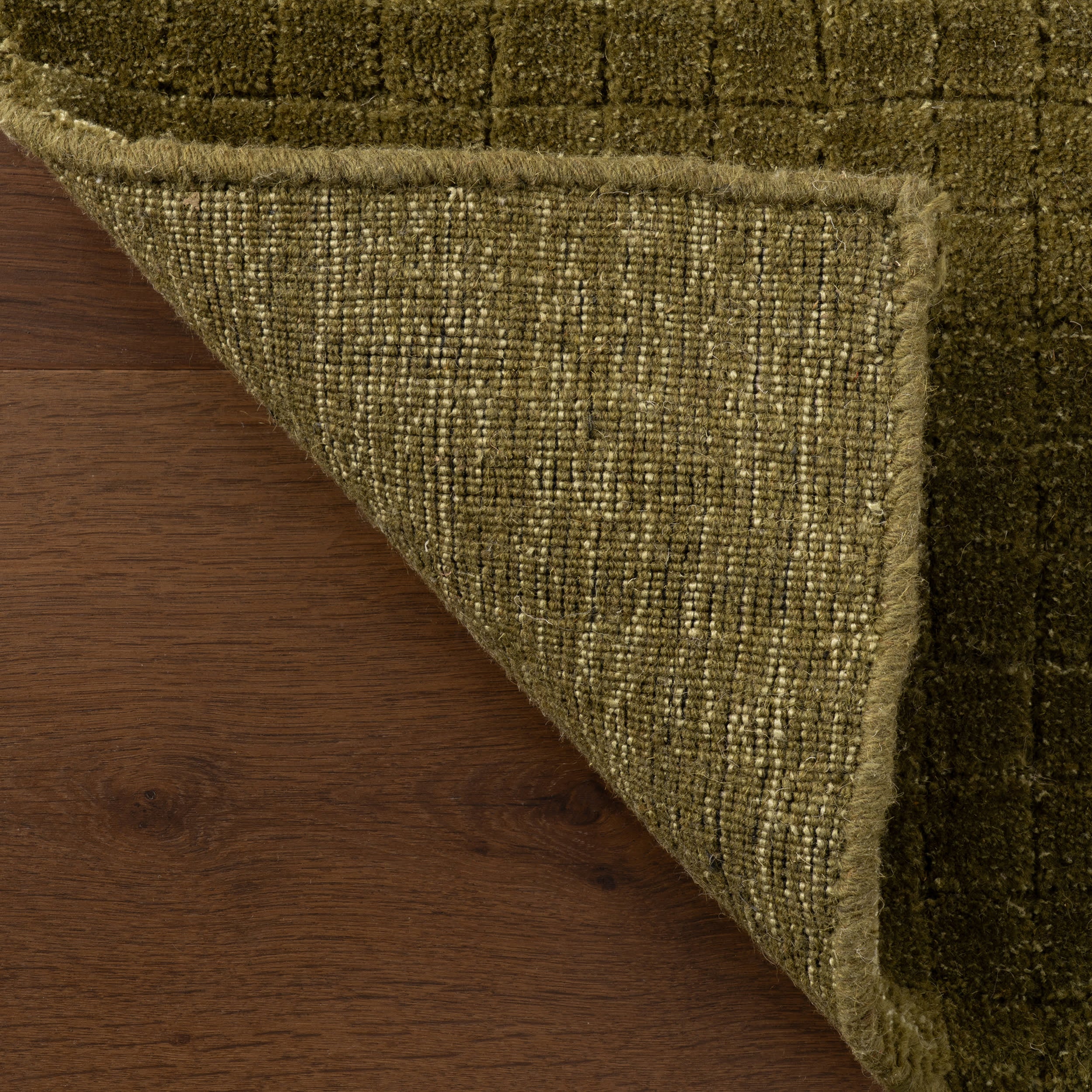 Cinnara Moroccan Striped Rug | Green - Image 7