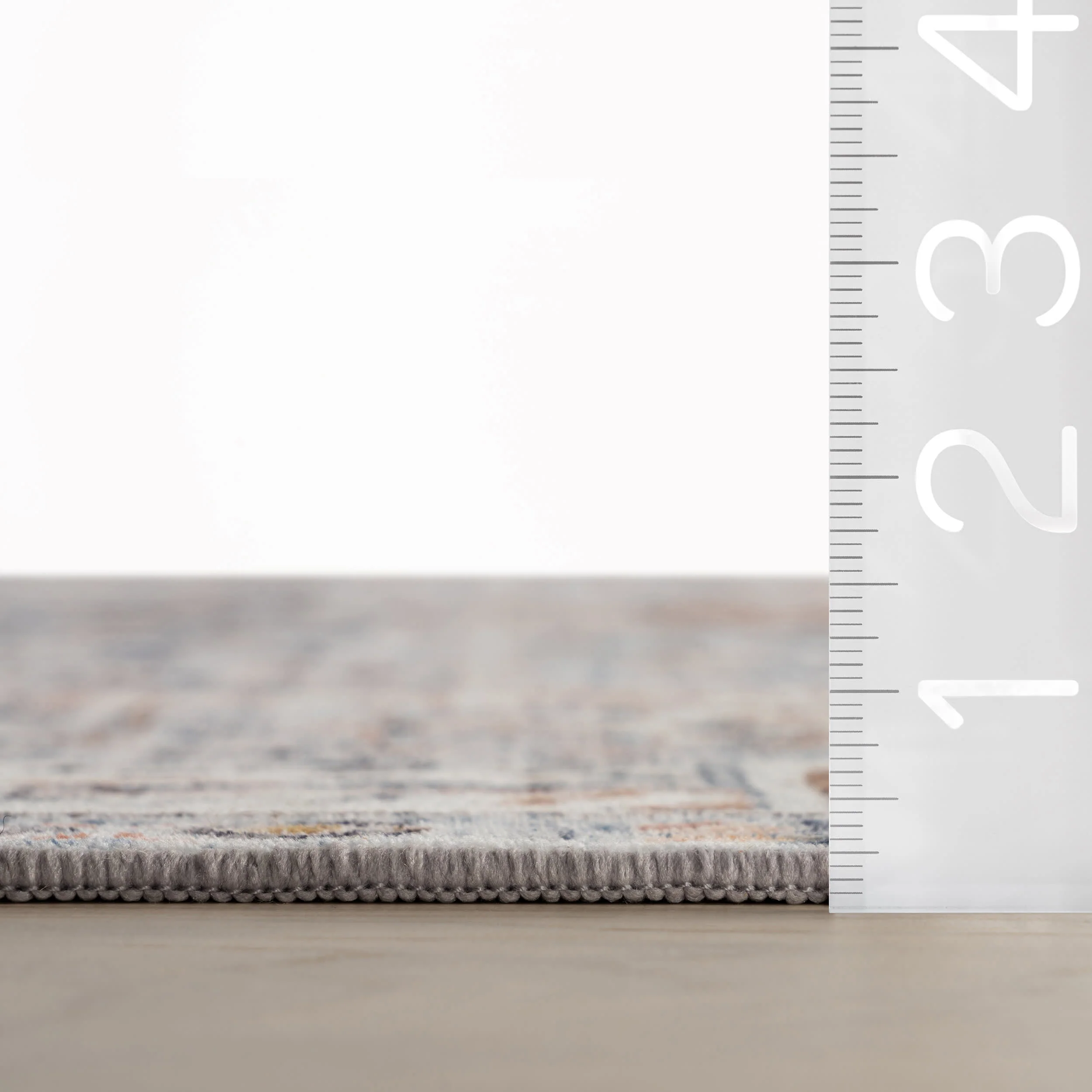 Clarese Oriental and Persian Washable Rug | Blue - Image 6