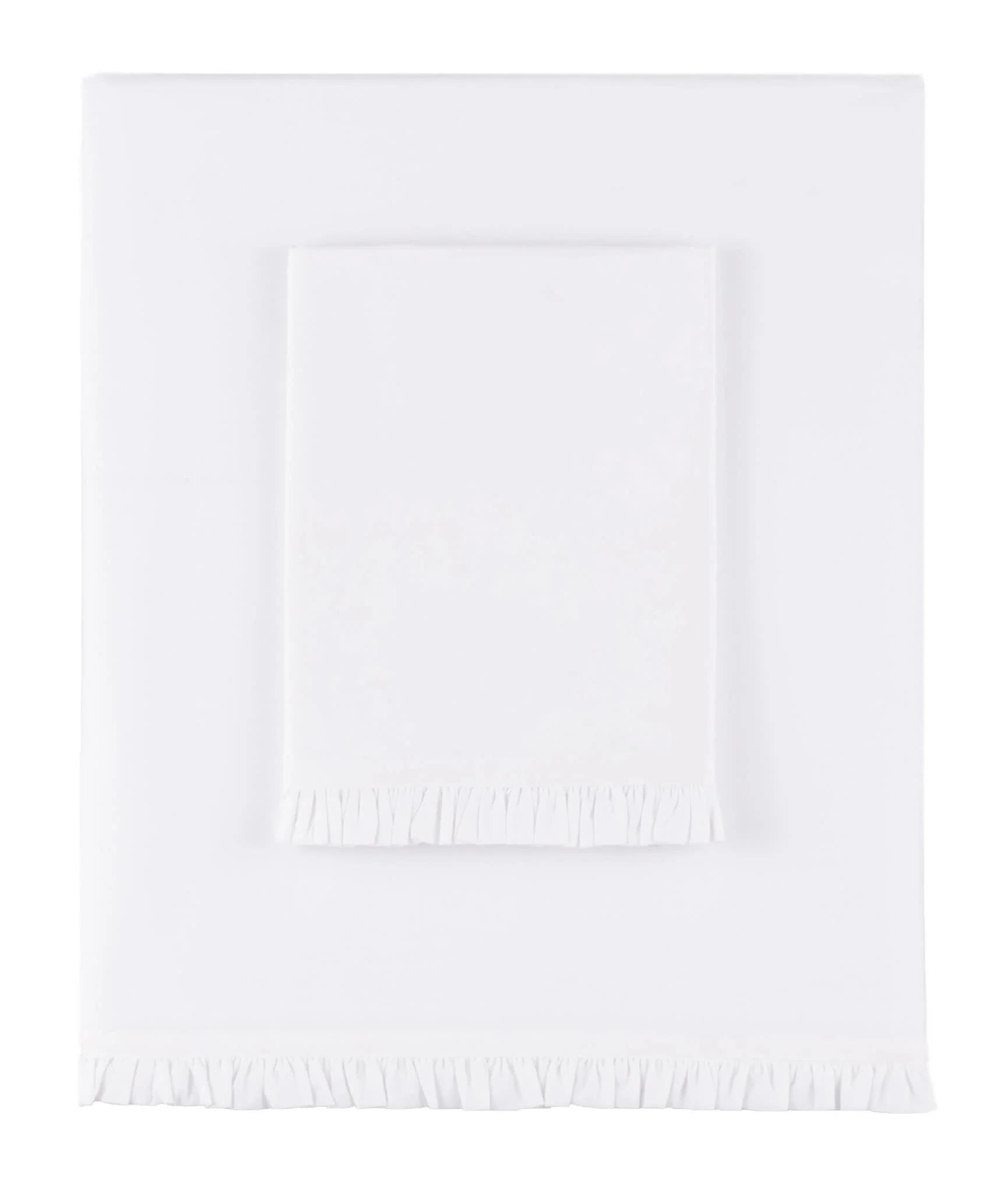 Classic Ruffle Sheet Set | White - Image 2