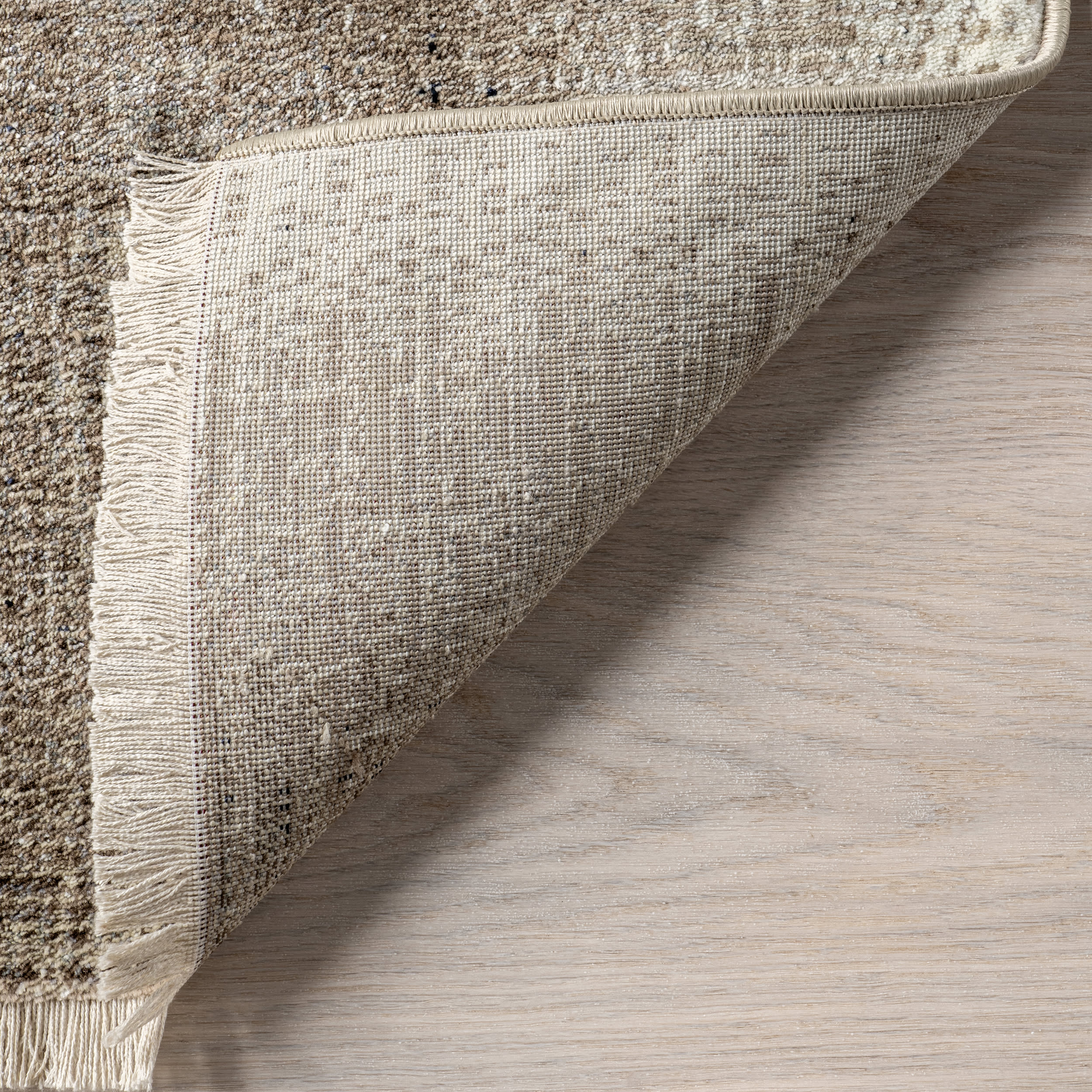 Claudine Rustic Stripe Rug | Brown - Image 6