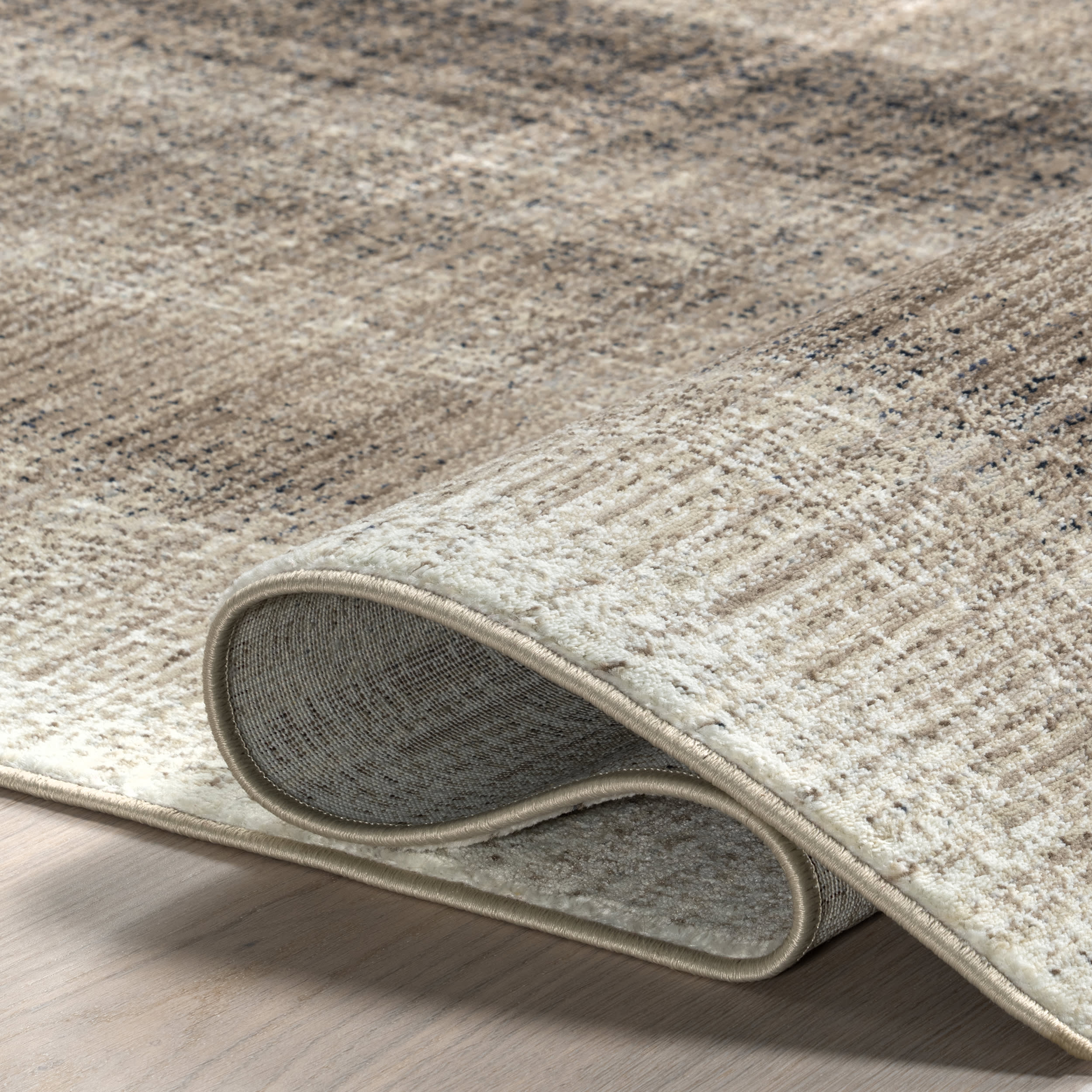 Claudine Rustic Stripe Rug | Brown - Image 8