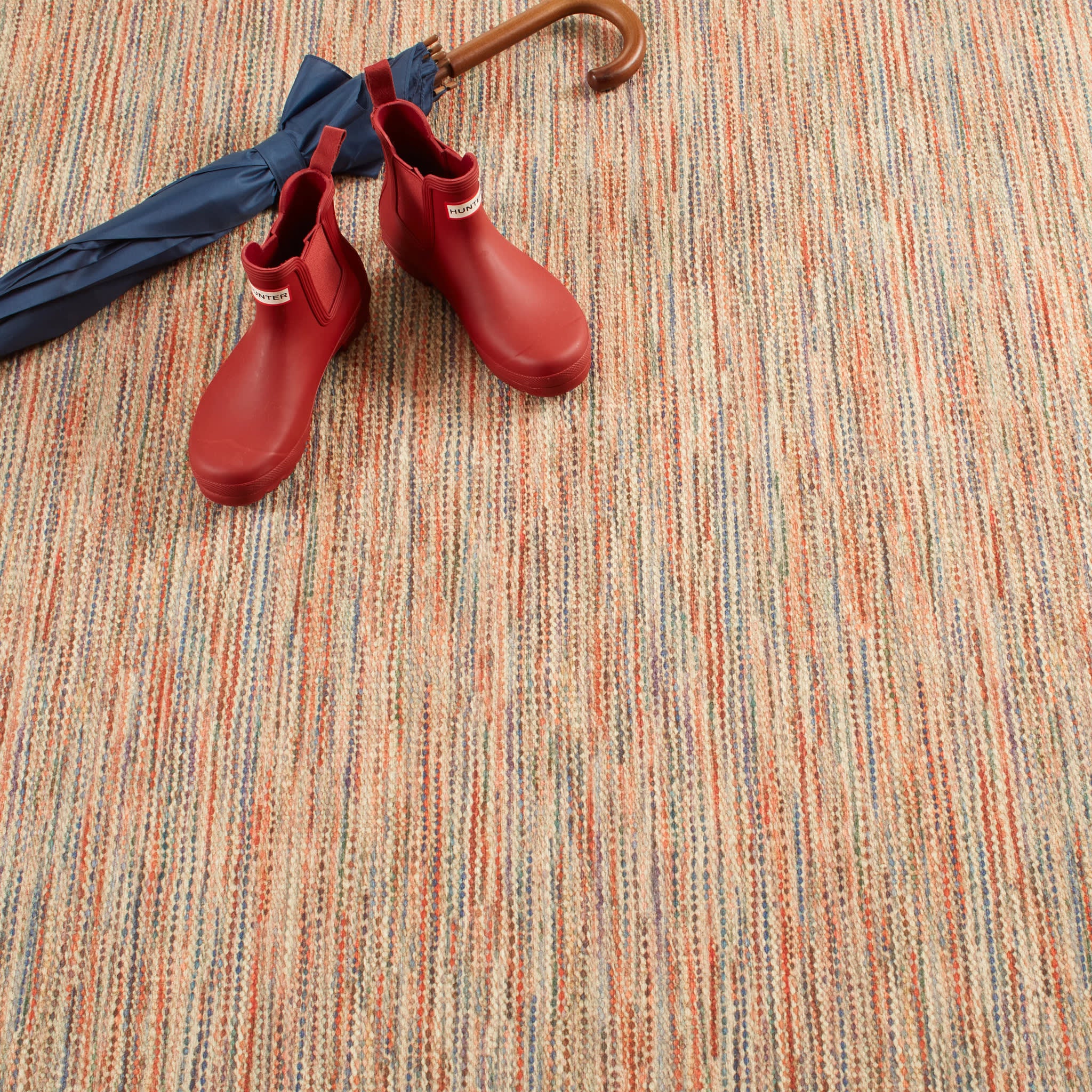 Clay Machine Washable Rug | Multi - Image 3