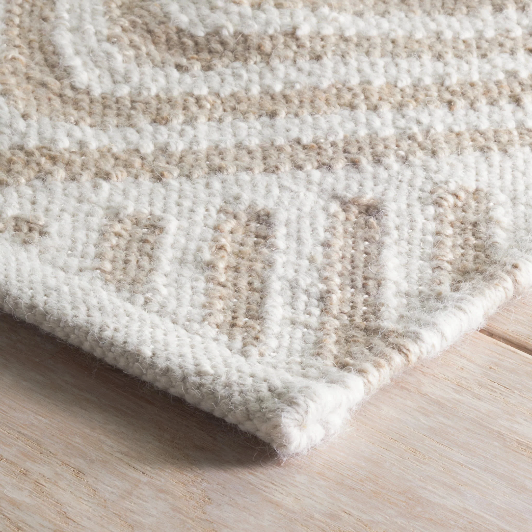 Cleo Handwoven Indoor/Outdoor Rug by Bunny Williams | Cement - Image 6