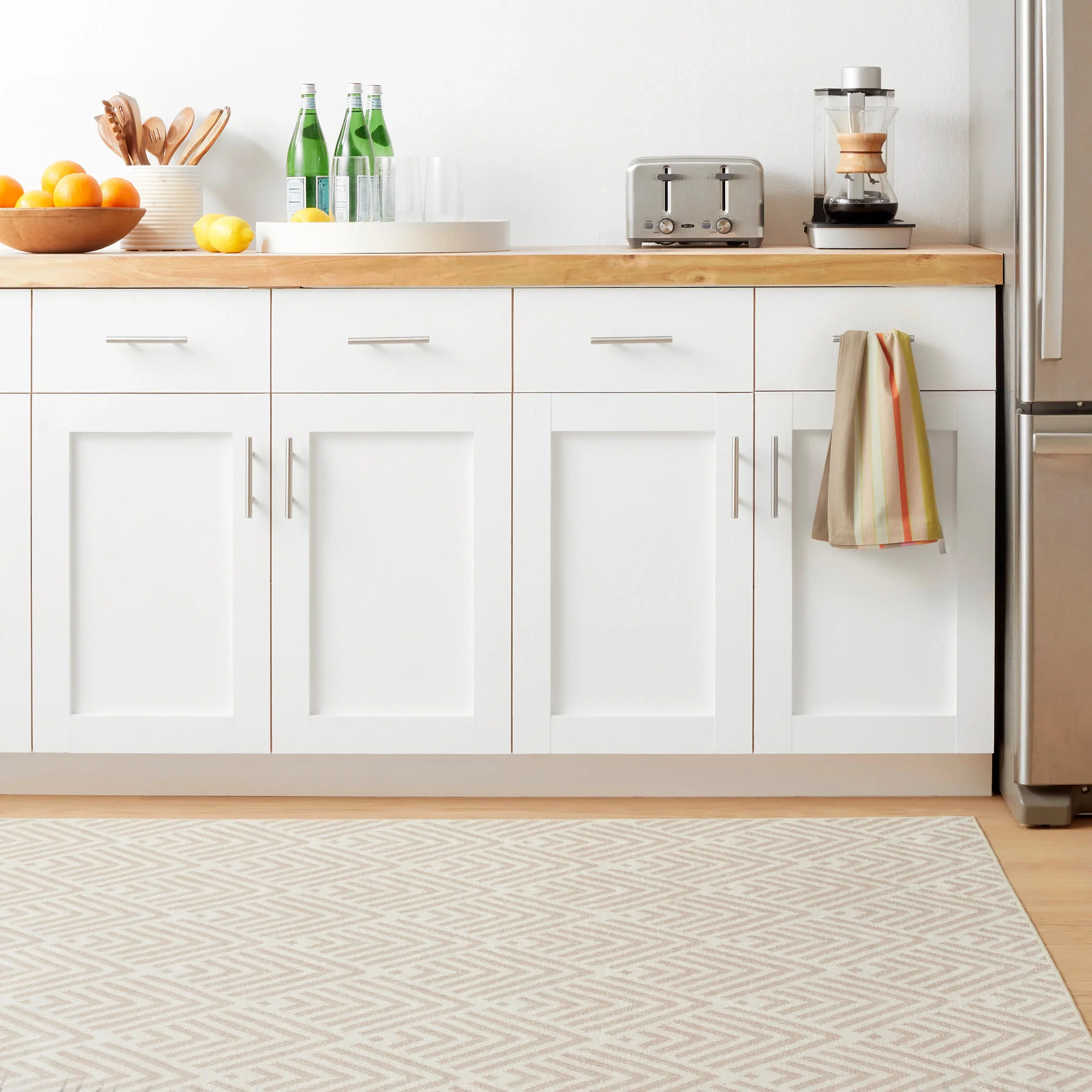 Cleo Machine Washable Rug by Bunny Williams | Cement - Image 2
