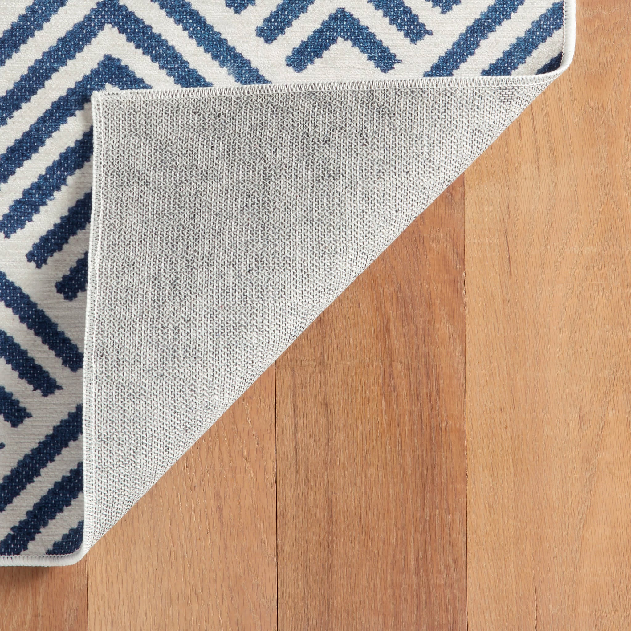 Cleo Machine Washable Rug by Bunny Williams | Navy - Image 6
