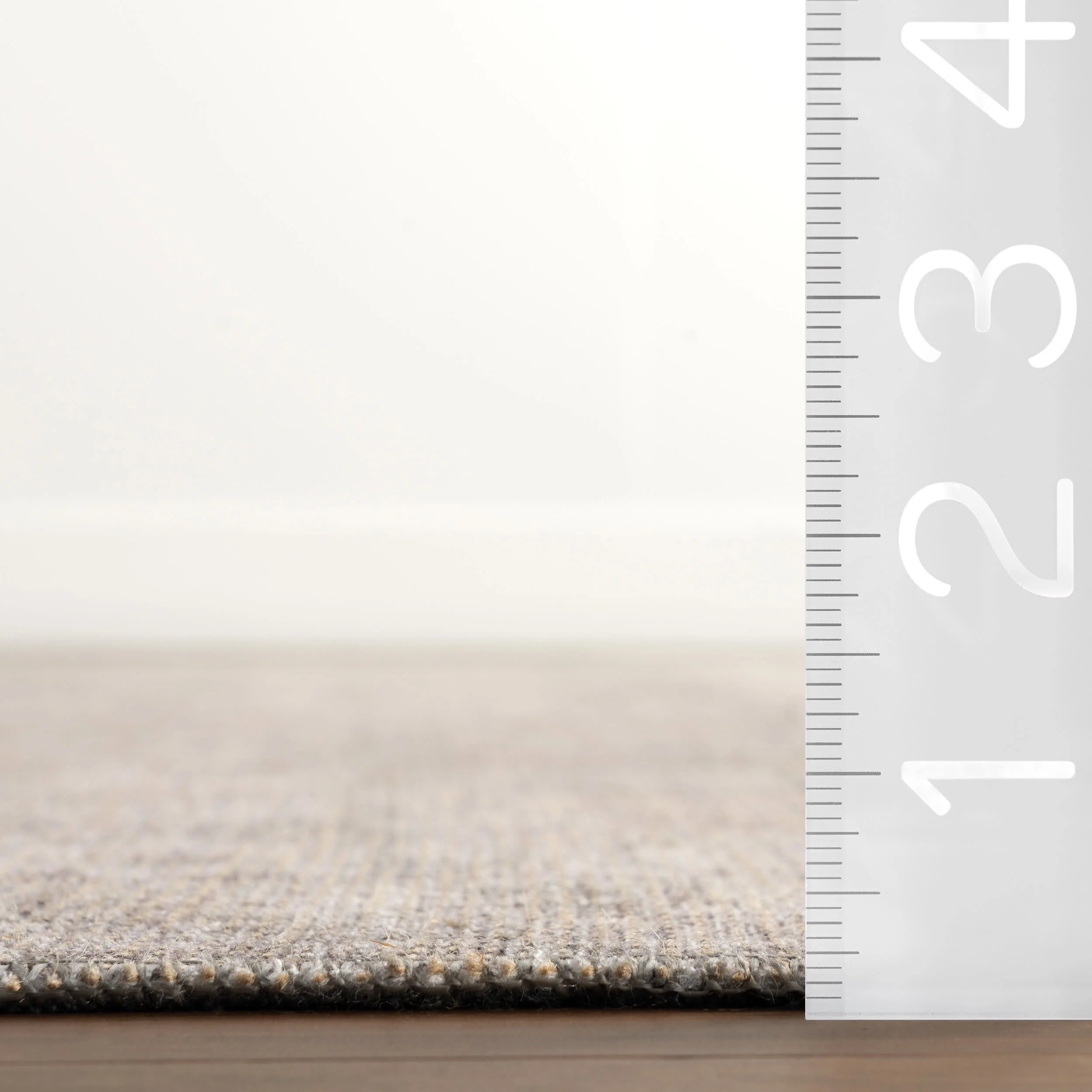 Clifton Antiqued Jute-Blend Rug | Dark Beige - Image 6