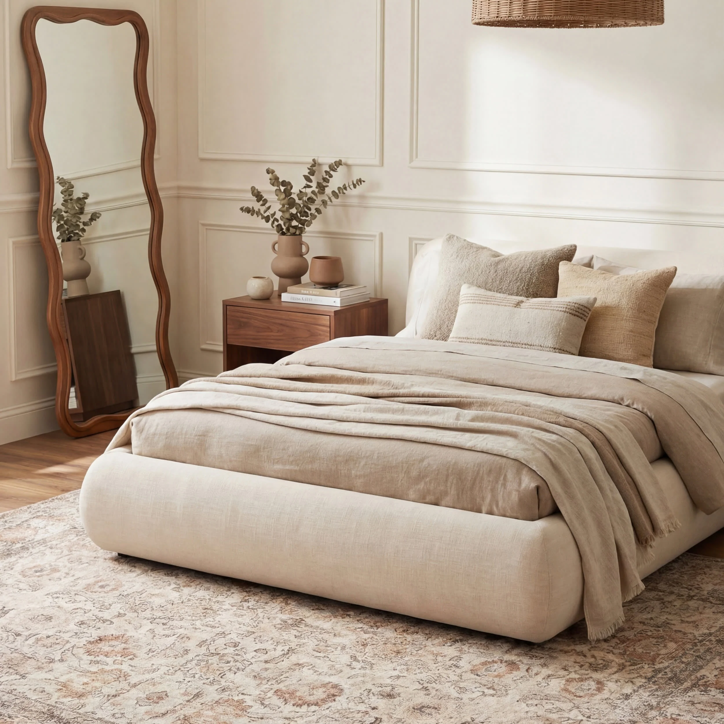 Clinton Antiqued Jute-Blend Rug | Light Brown - Image 10