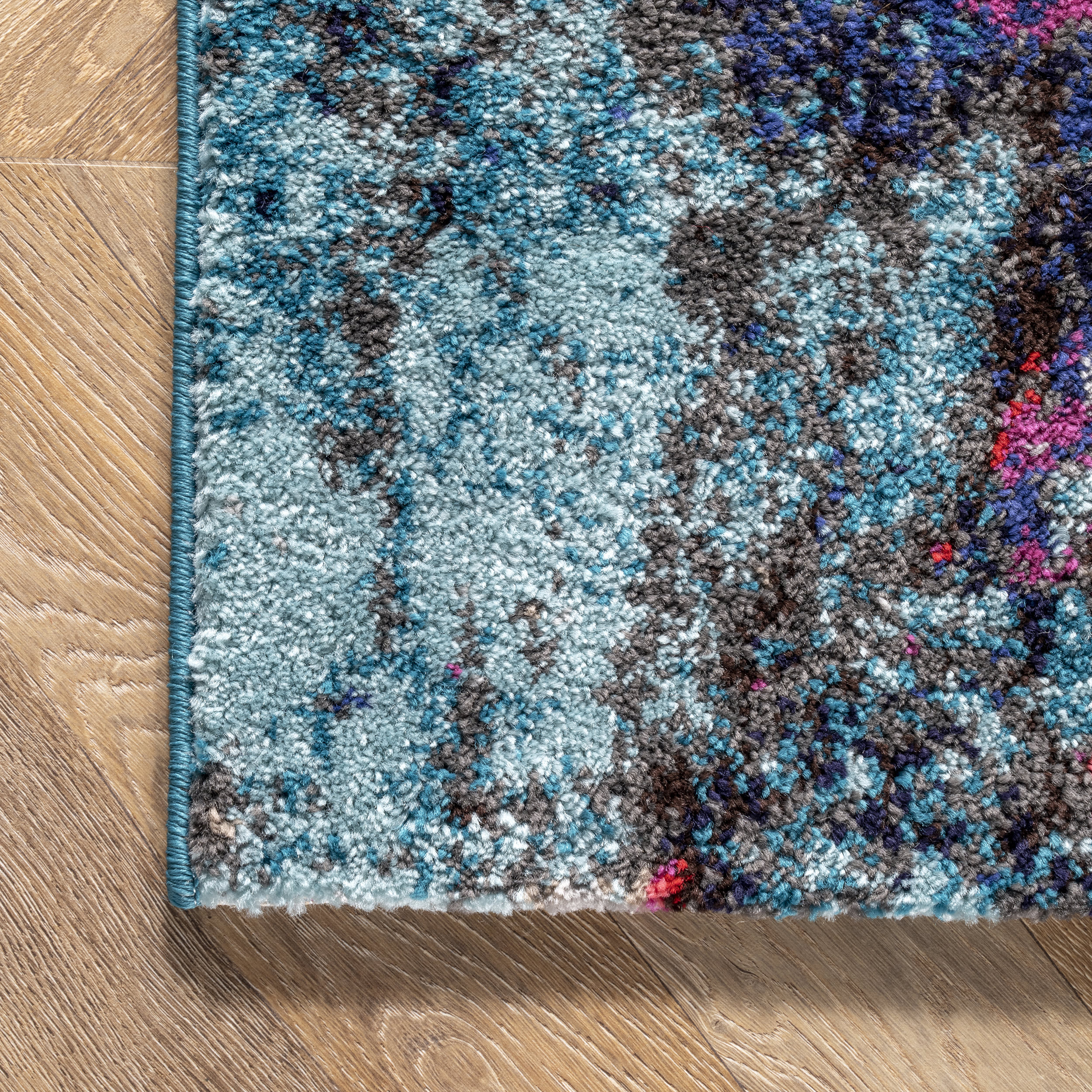 Cloud Nebula Abstract Rug | Multicolor - Image 3