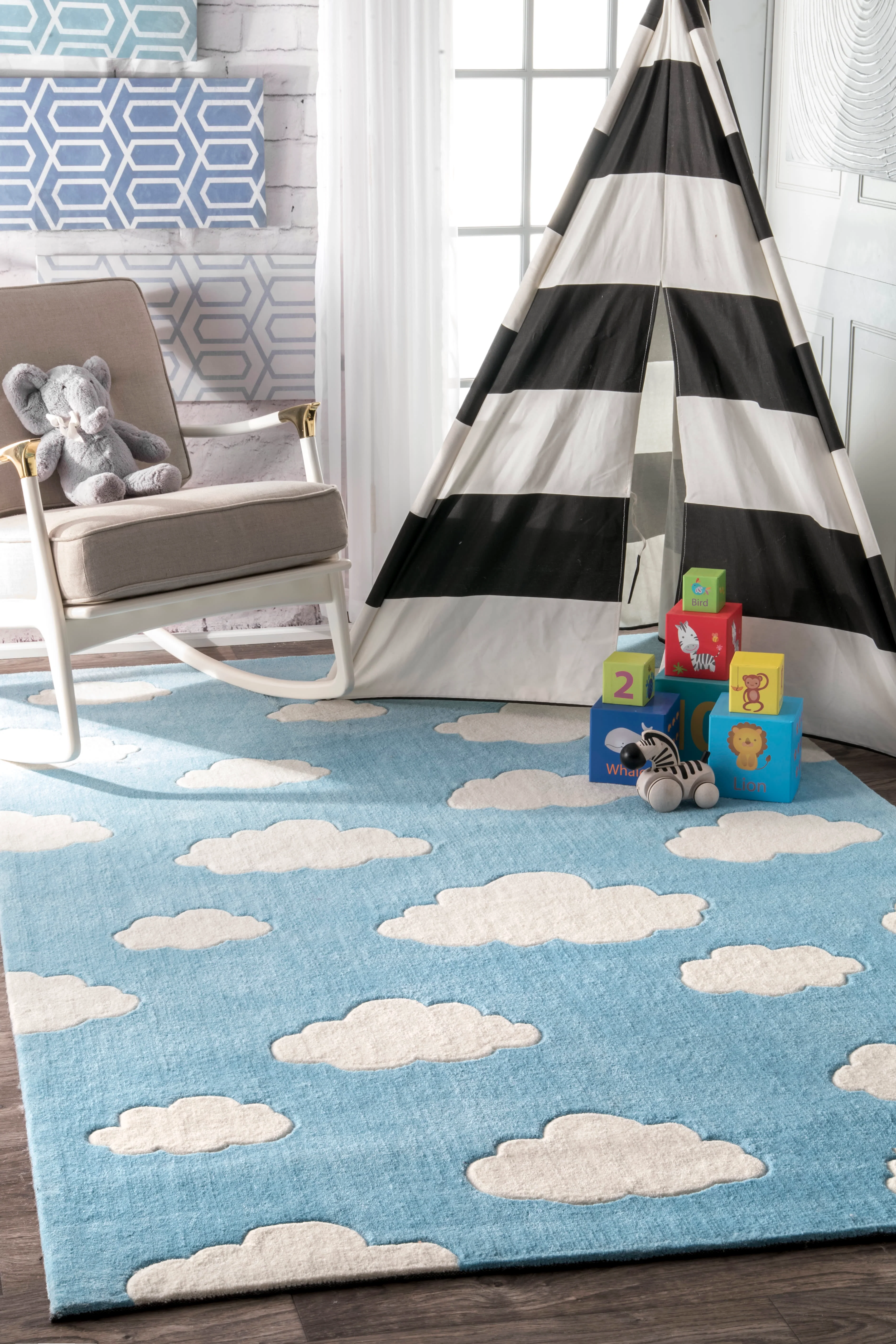 Cloud Rug | Blue - Image 2