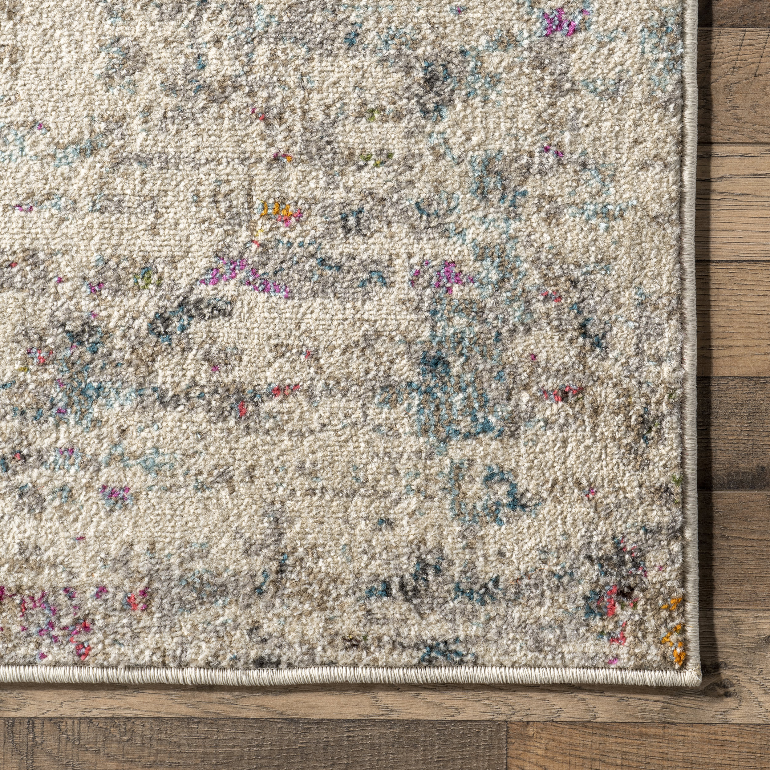 Clouded Impressionism Rug | Multicolor - Image 3