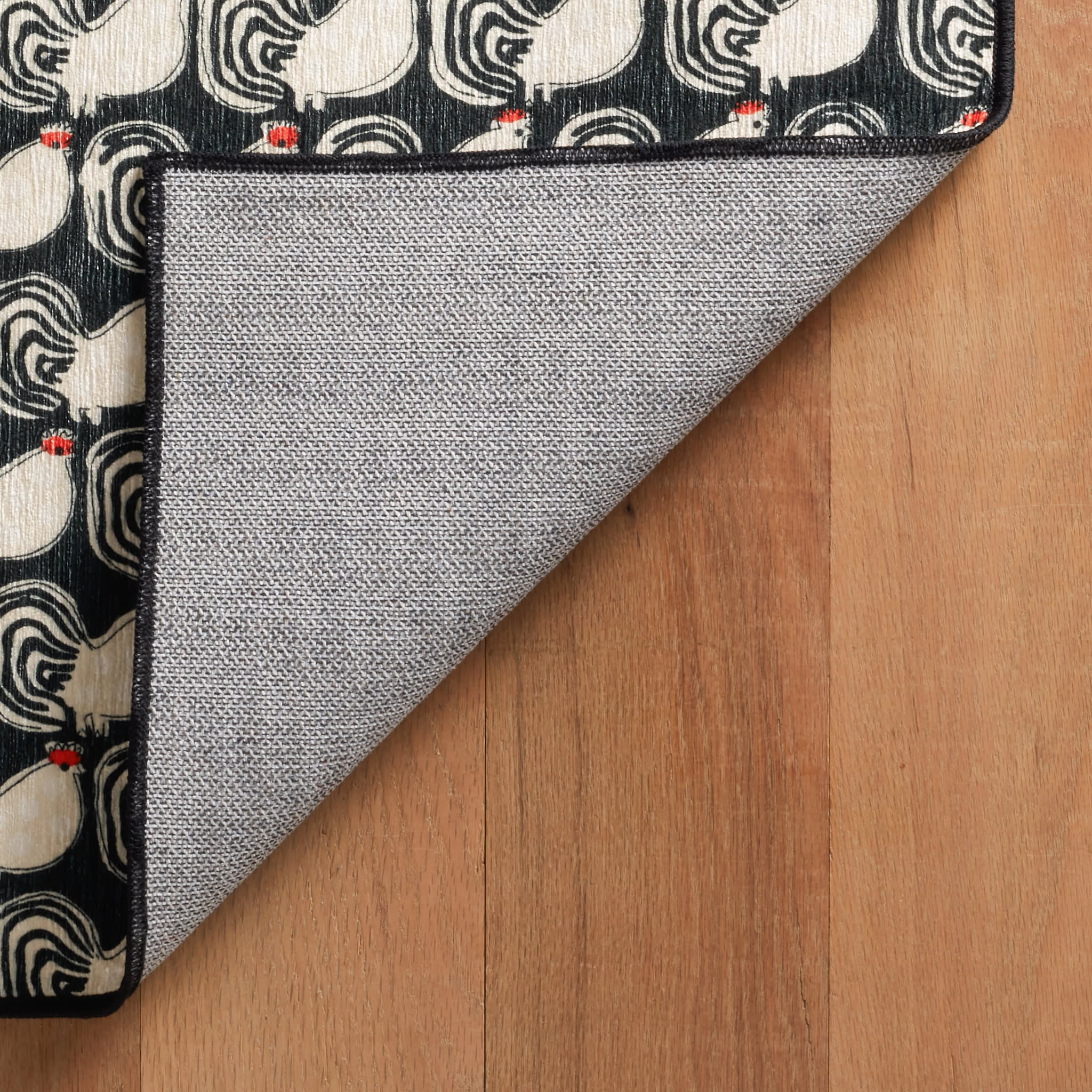 Cockadoodledoo Machine Washable Rug | Multi - Image 6