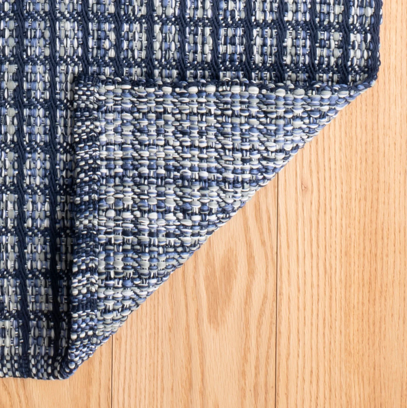 Coco Handwoven Indoor/Outdoor Rug | Blue - Image 7
