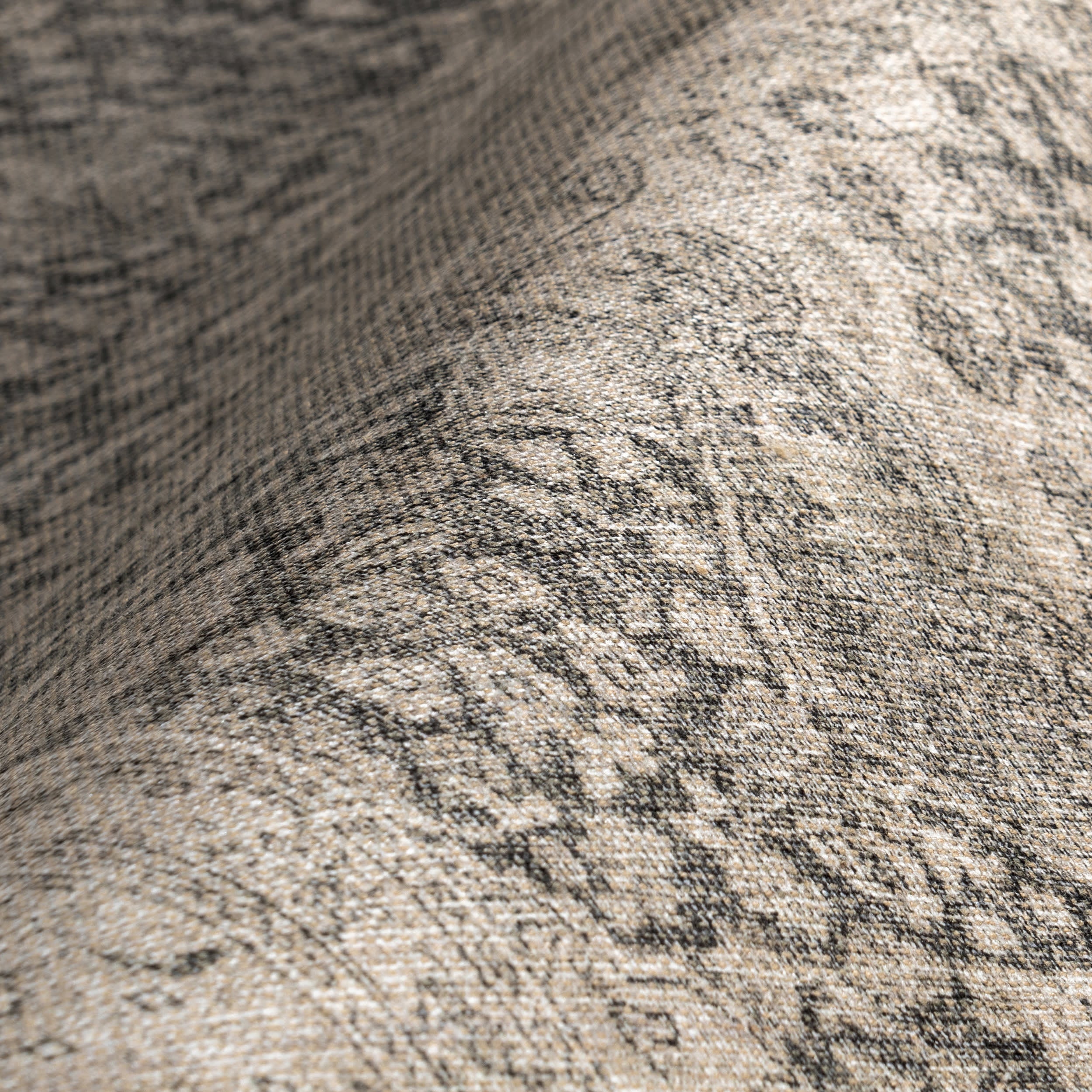 Colts Neck Antiqued Jute-Blend Rug | Grey - Image 3