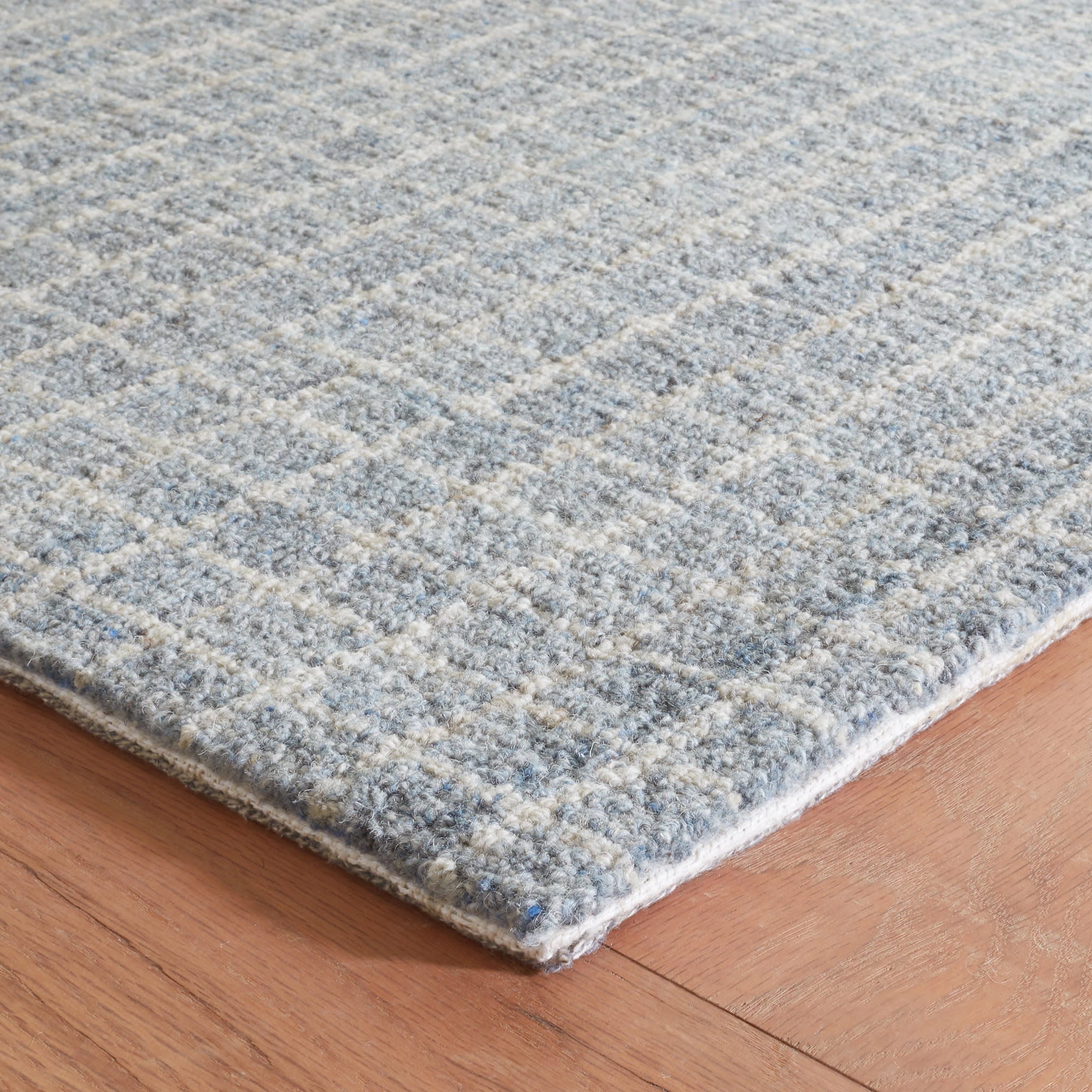 Conall Hand Micro Hooked Wool Rug | Slate - Image 5