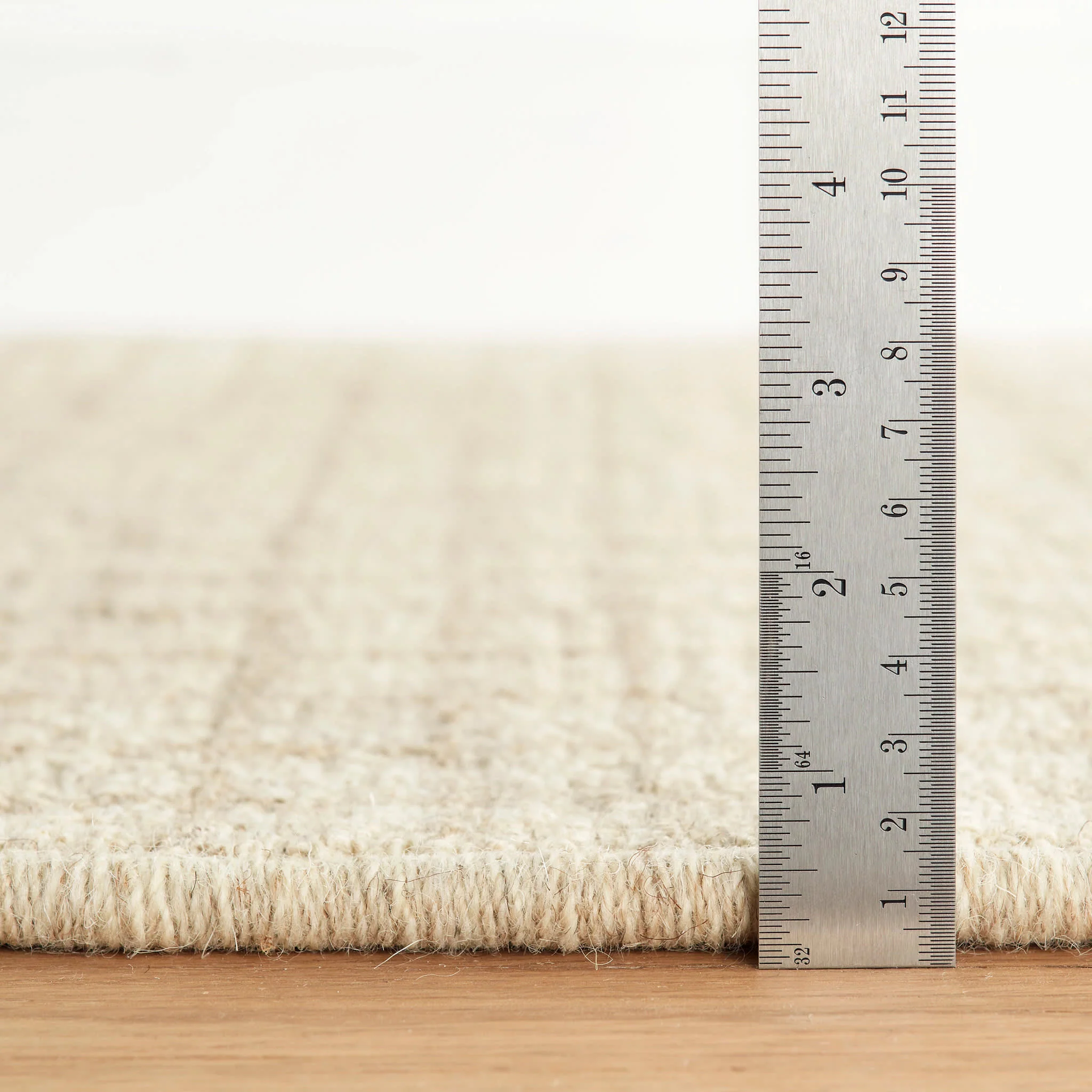 Conall Hand Micro Hooked Wool Custom Rug | Natural - Image 3