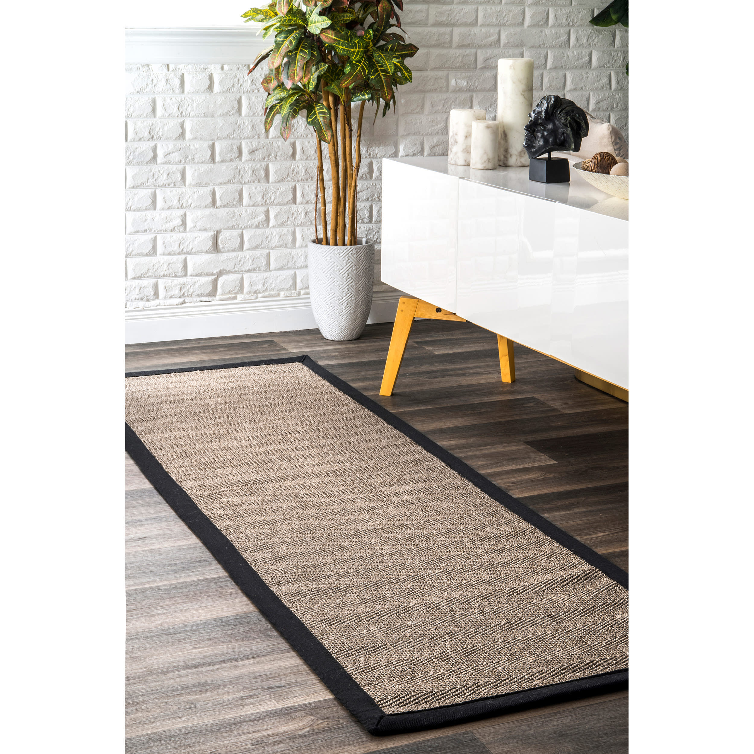 Cordelia Sisal Rug | Black - Image 2