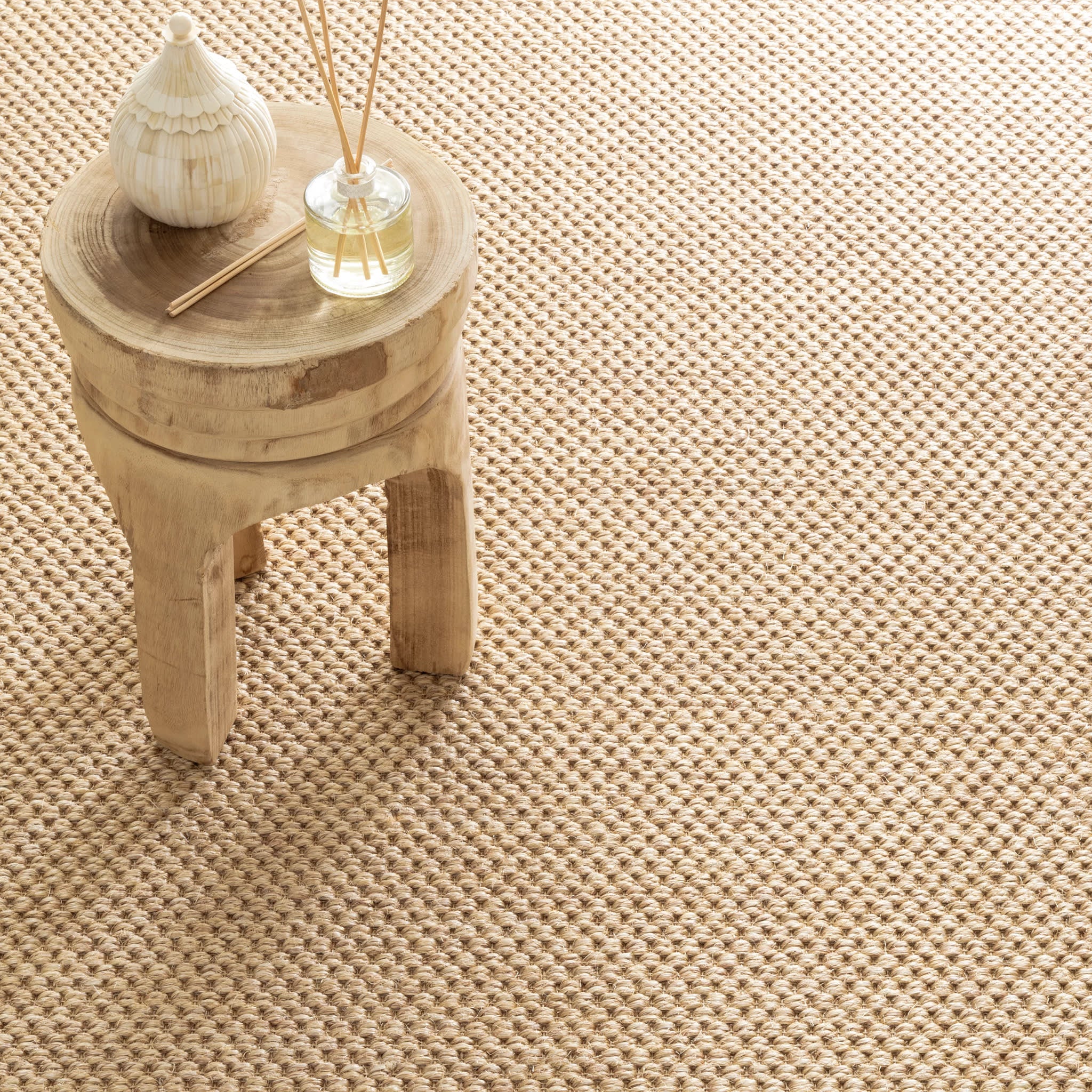 Corden Woven Sisal Custom Rug | Natural - Image 2