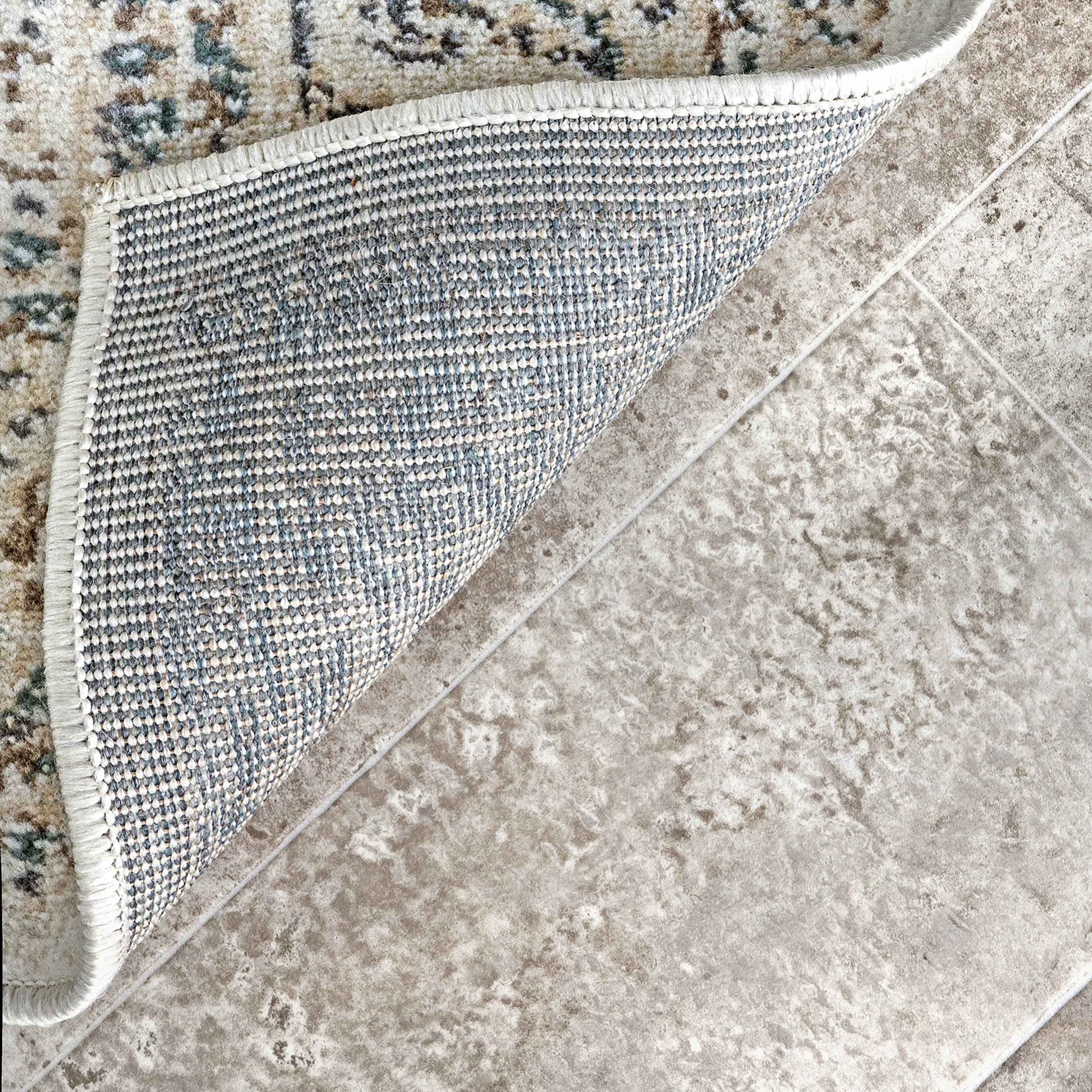 Coronet Medallion Rug | Cream - Image 6