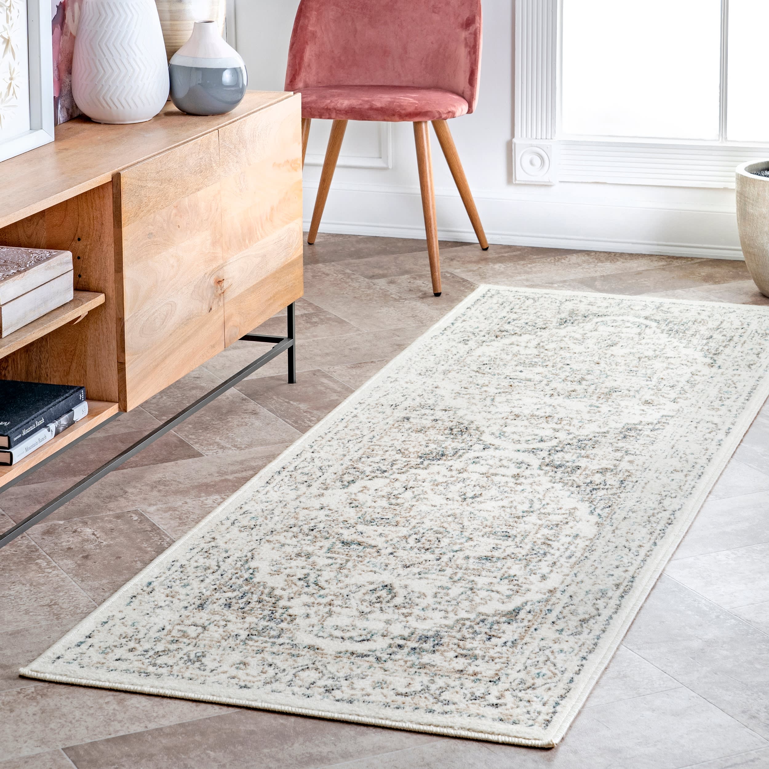 Coronet Medallion Rug | Cream - Image 2