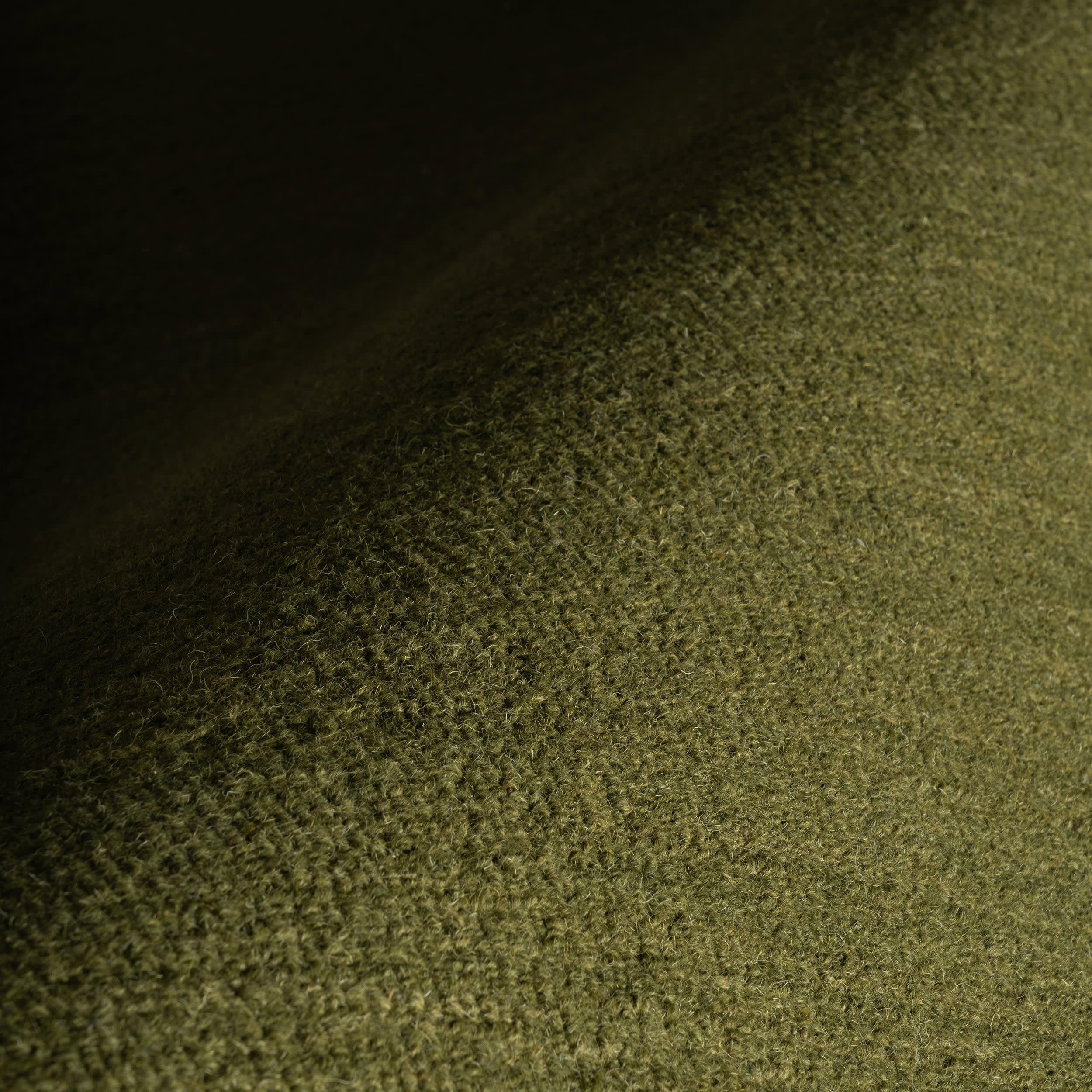 Cotina Modern Bordered Handmade Wool Rug | Green - Image 5