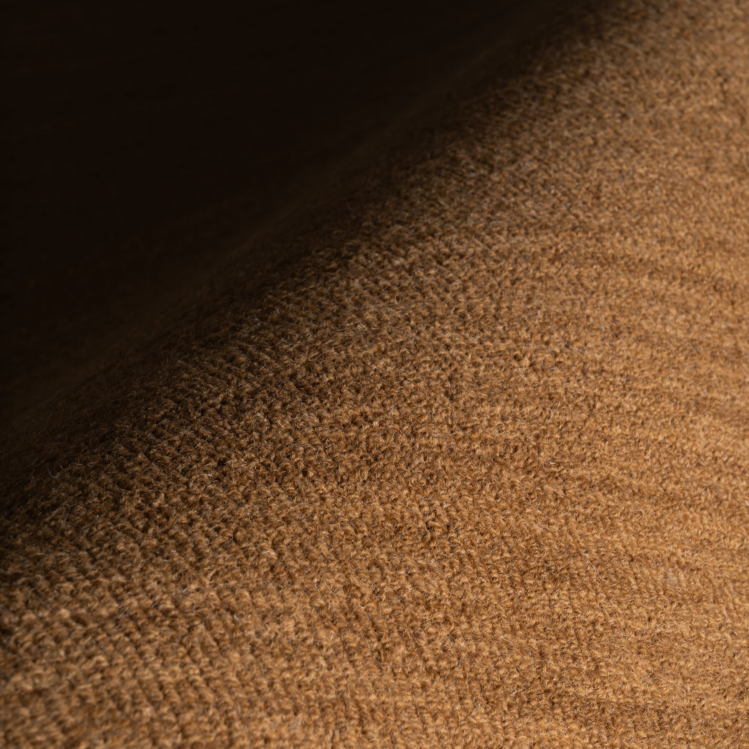 Cotina Modern Bordered Handmade Wool Rug | Amber - Image 6