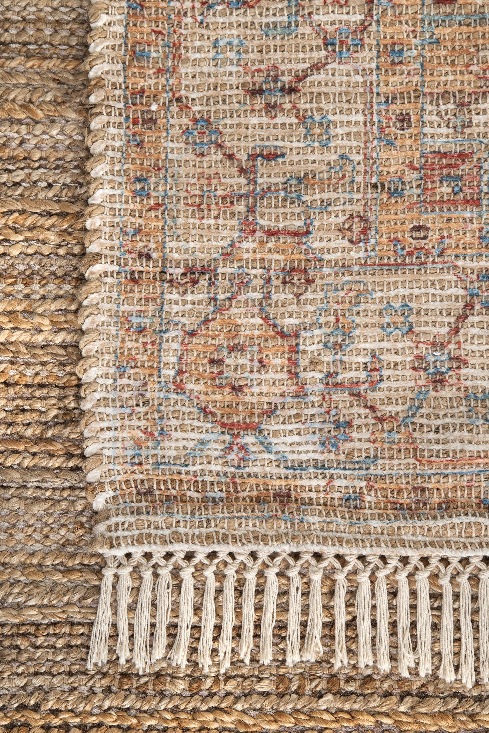 Court Medallion Tassel Rug | Multicolor - Image 3