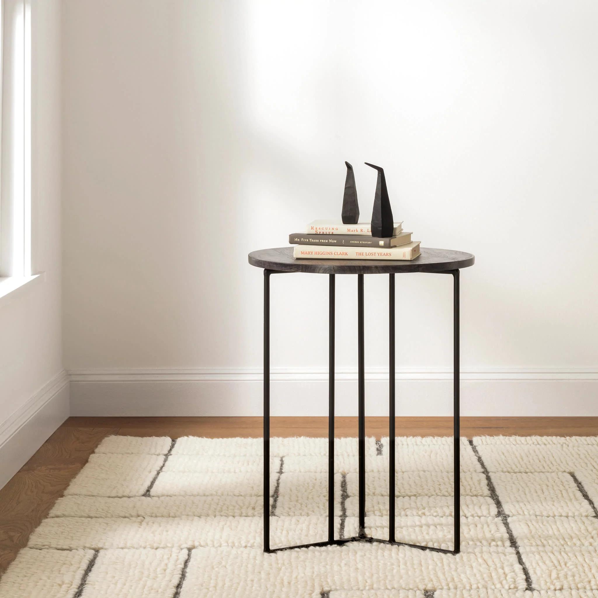 Cowan Hand Tufted Wool Rug | Ivory/Grey - Image 3