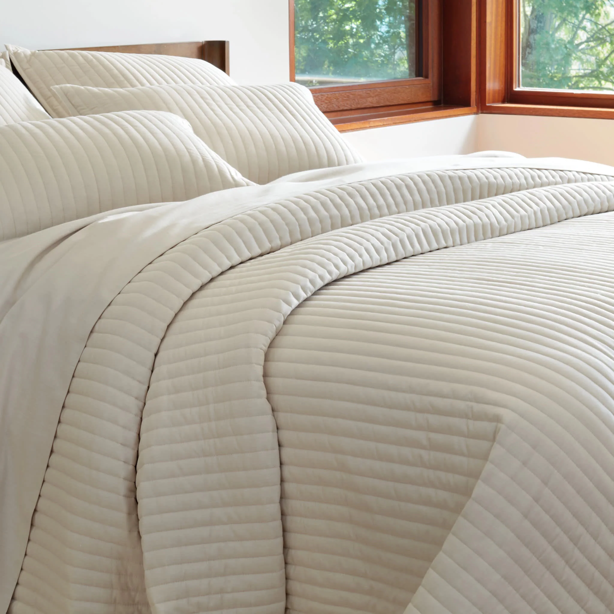Cozy Cotton Quilt | Natural - Image 2