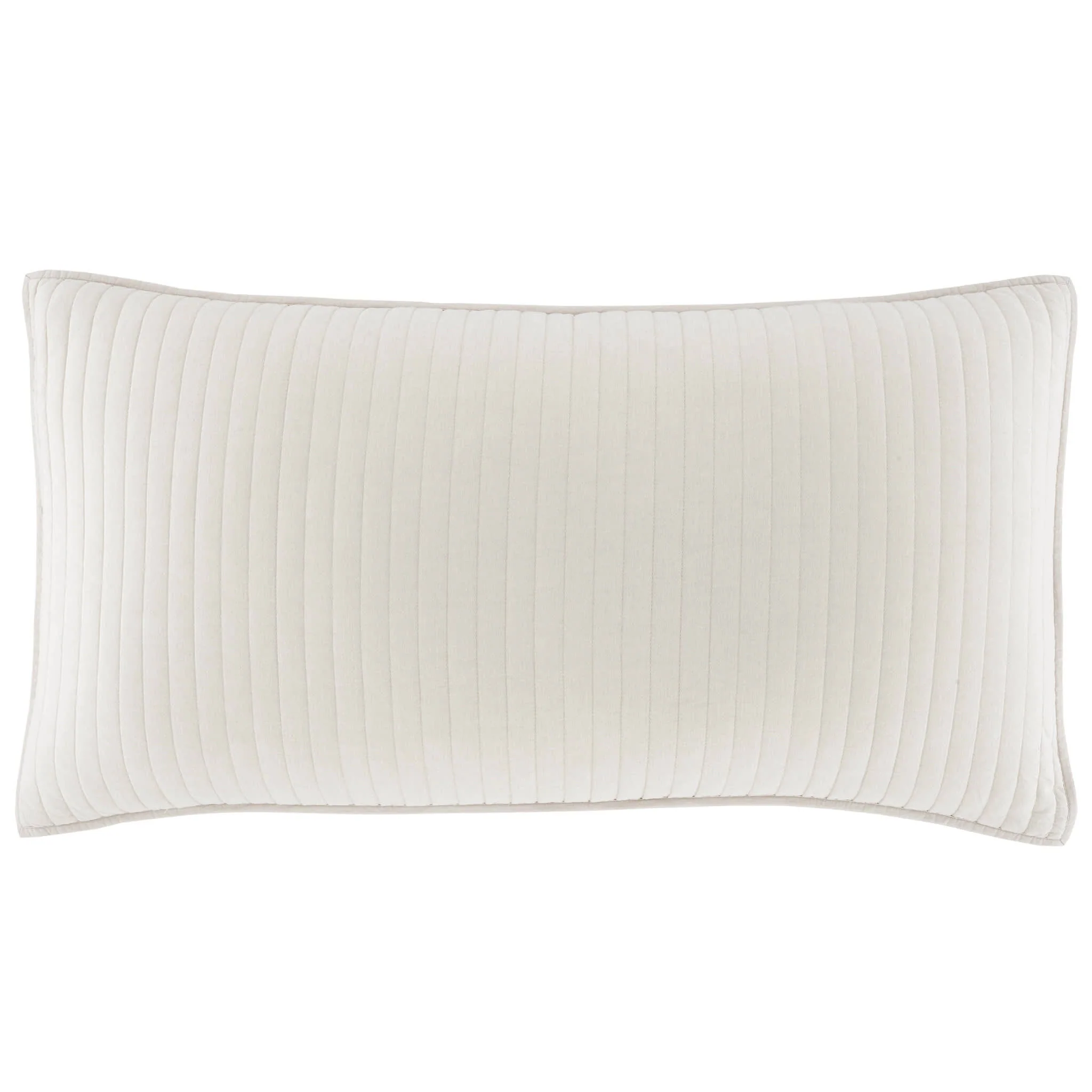 Cozy Cotton Quilted Sham | Natural - Image 2