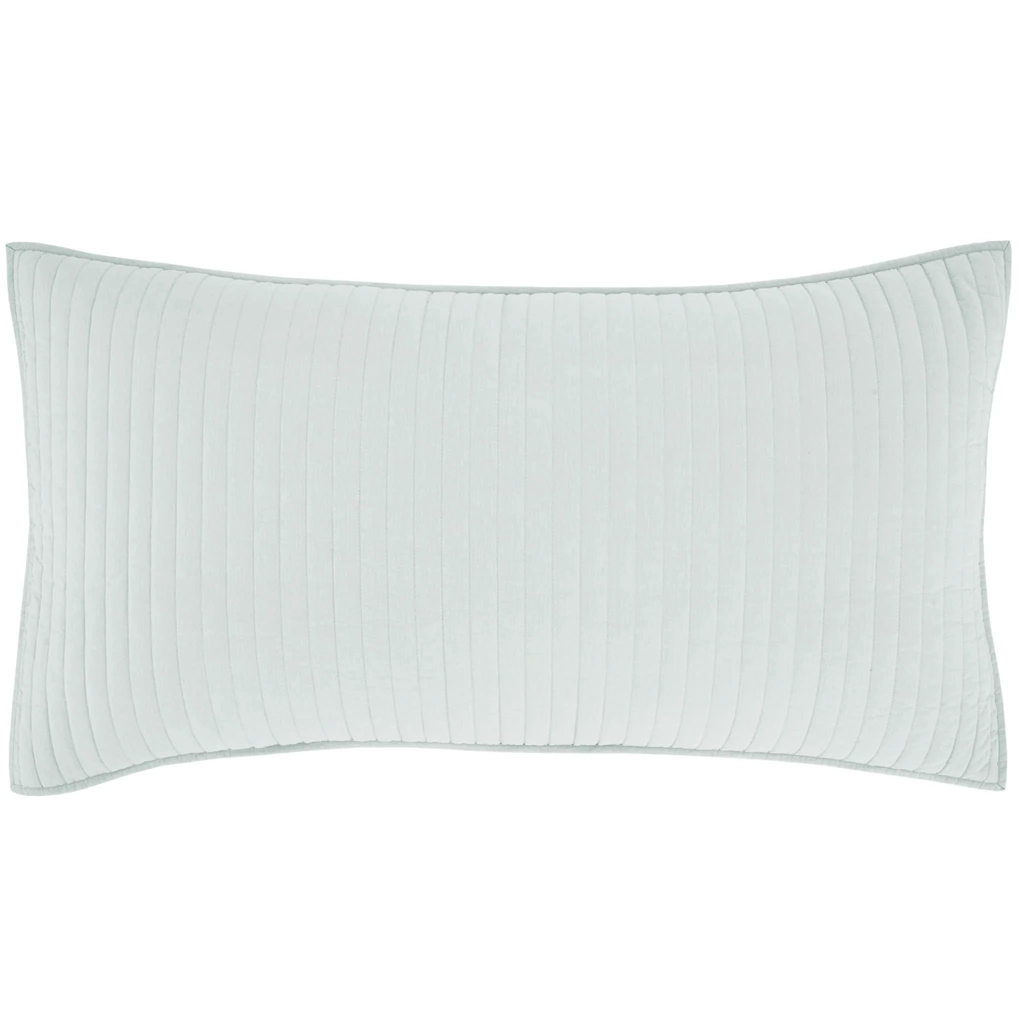 Cozy Cotton Quilted Sham | Sky - Image 3