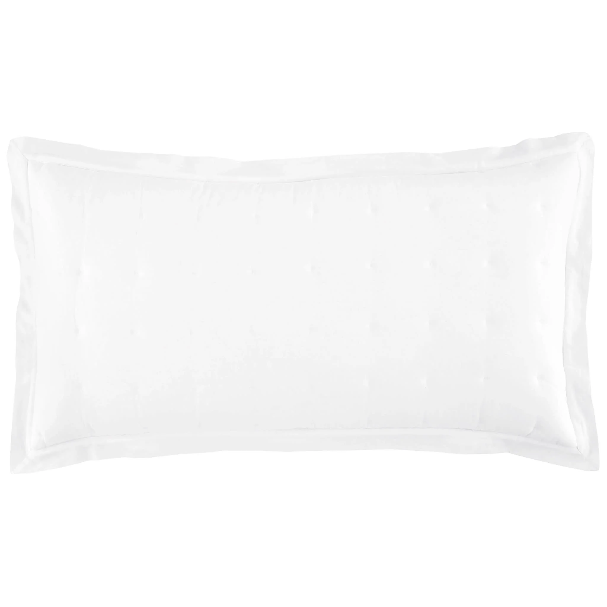 Cozy Cotton Puff Sham | White - Image 2
