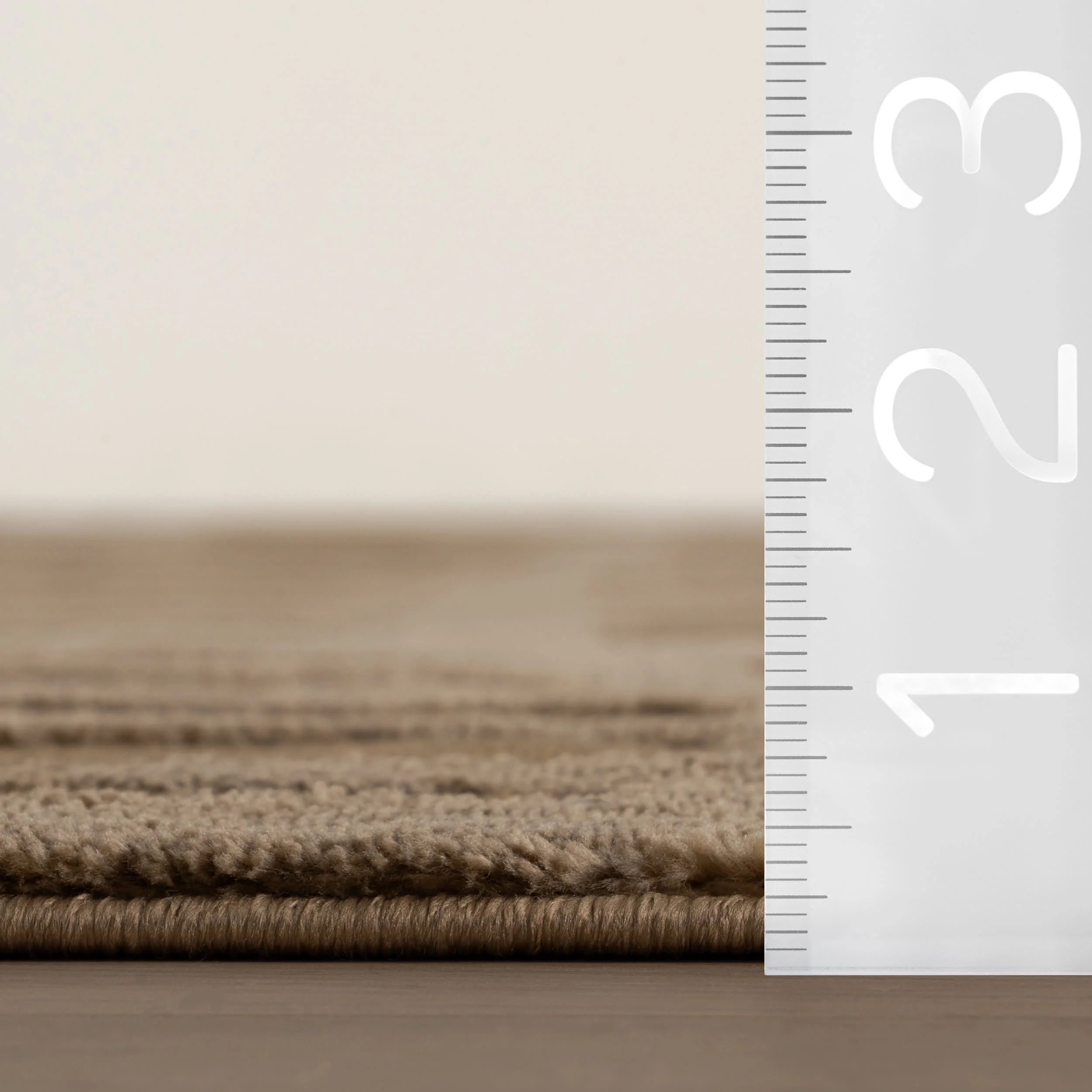 Cranbury Plush Textured Washable Rug | Sand - Image 6