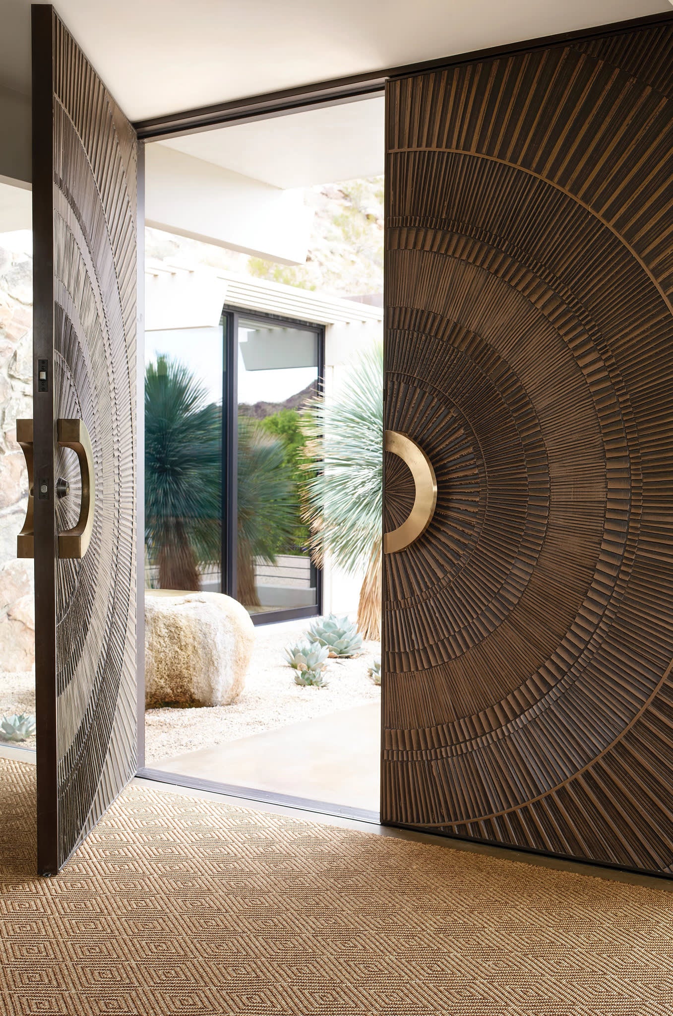 Cress Indoor/Outdoor Custom Rug | Bark - Image 2