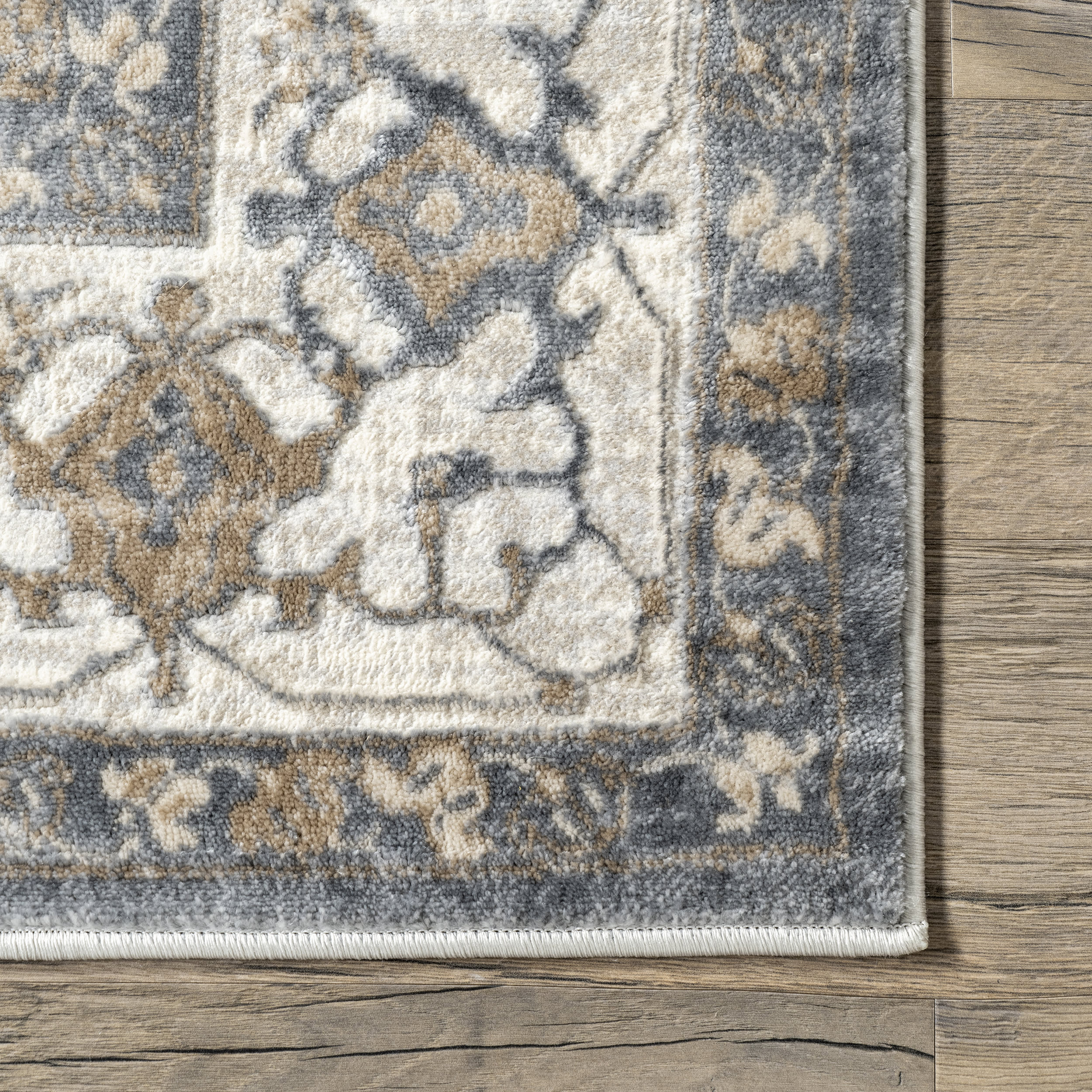 Crested Venetian Rug | Beige - Image 3