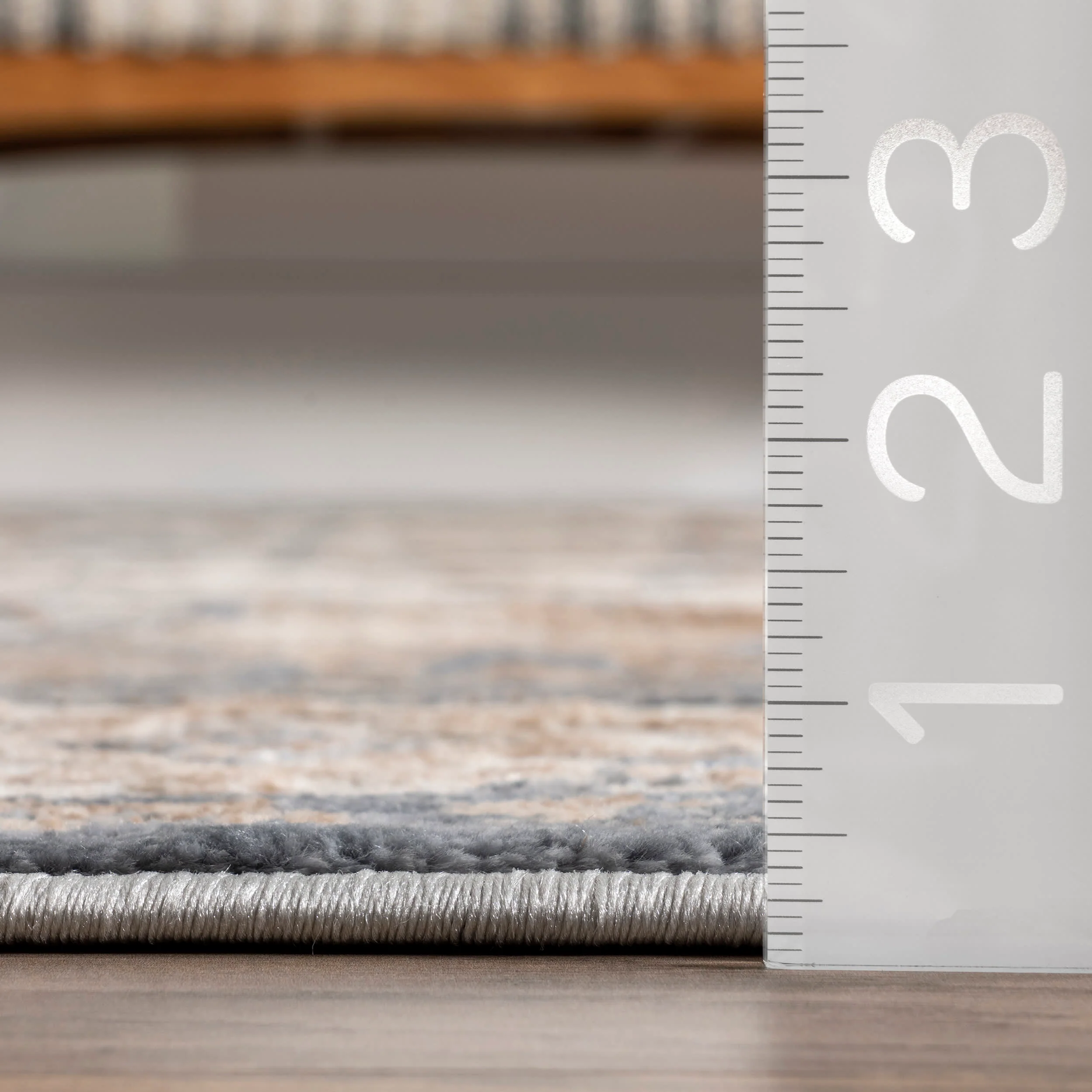 Crested Venetian Rug | Beige - Image 5