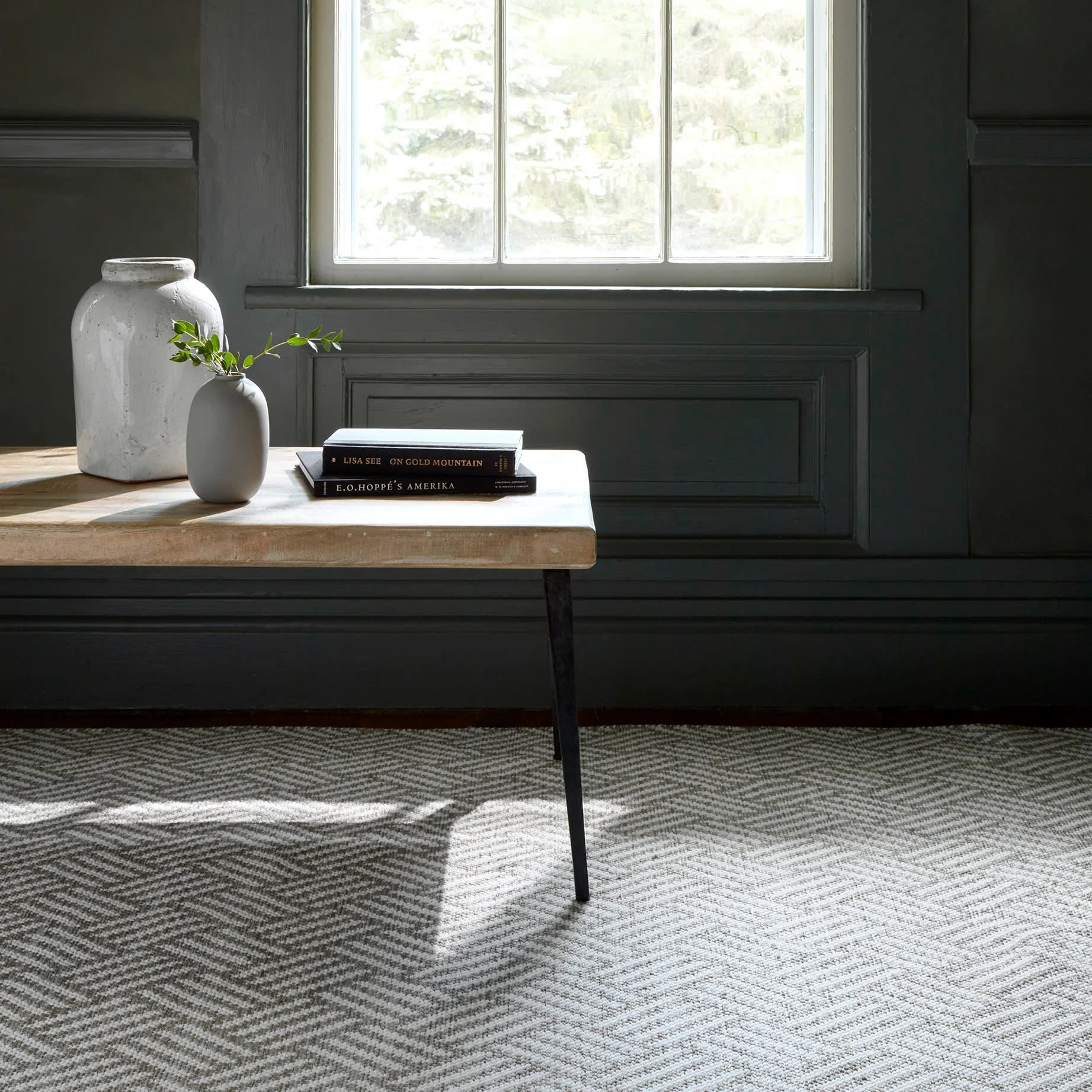 Crisscross Handwoven Indoor/Outdoor Rug | Platinum - Image 2