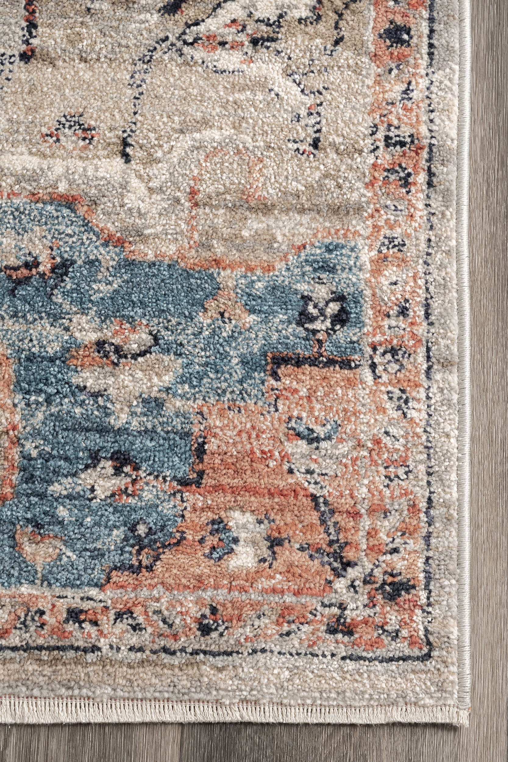 Croix Medallion Rug | Beige - Image 3