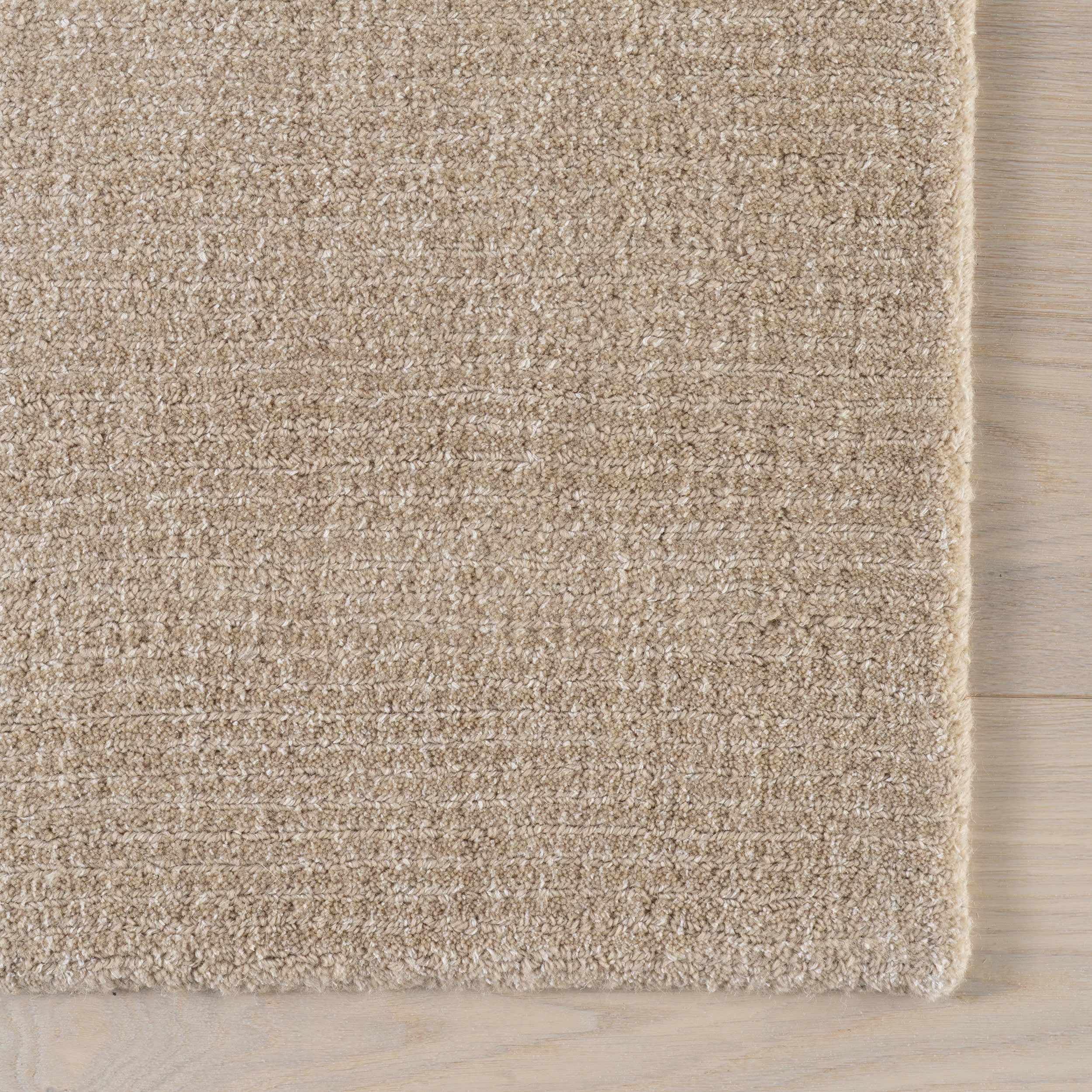 Crosby Solid Wool Rug by Nate Berkus | Beige - Image 4